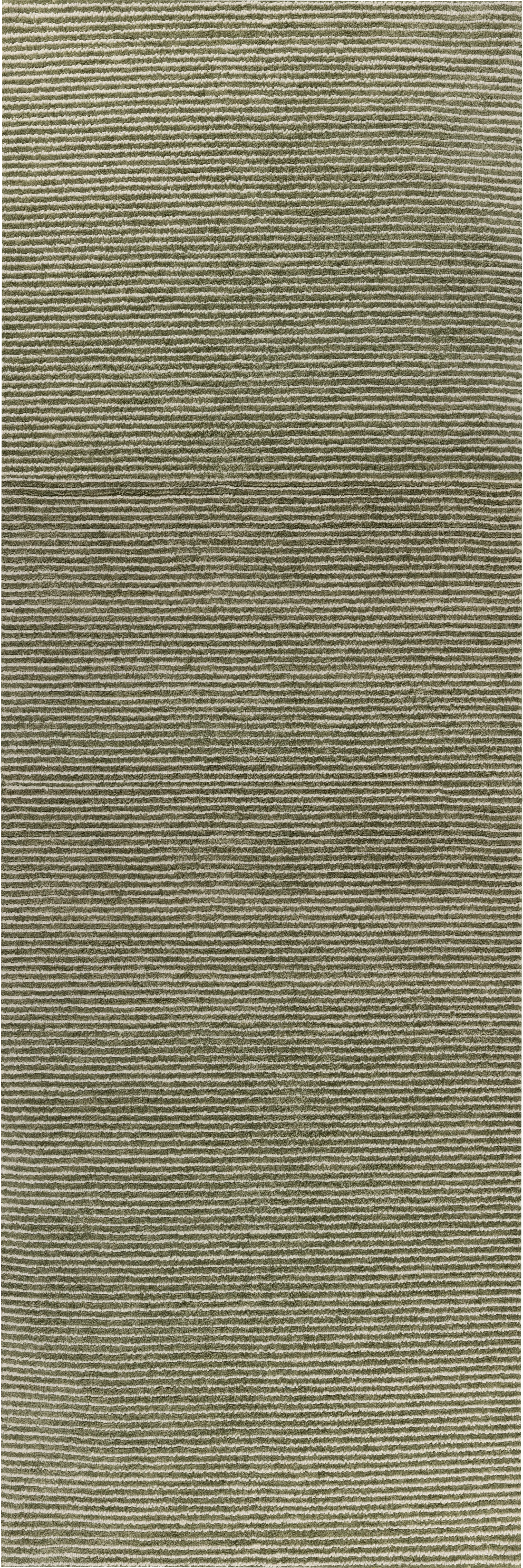 Holladay Olive 2'6 x 9'9 Runner Rug - Thumbnail - Image 1