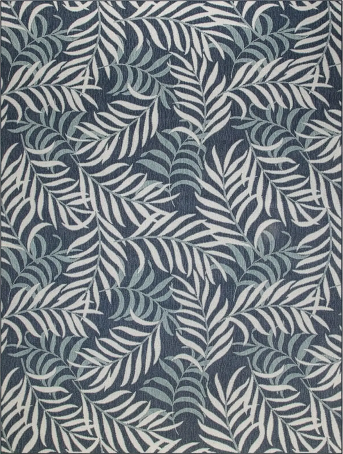 Azure Canopy Navy 6' x 9' Indoor/Outdoor Rug