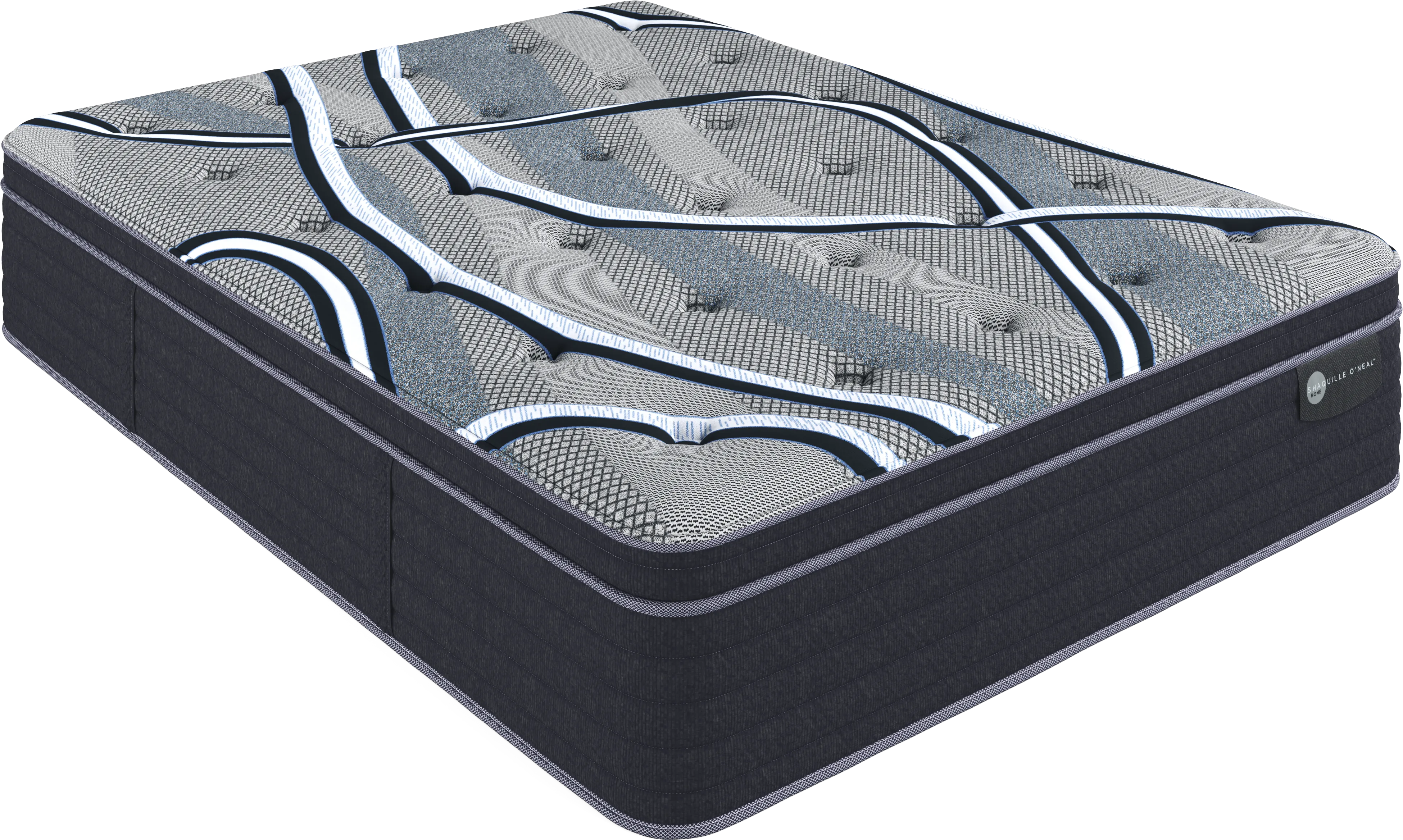 Shaquille O'Neal Home Super Euro Top Queen Mattress - Thumbnail - Image 1