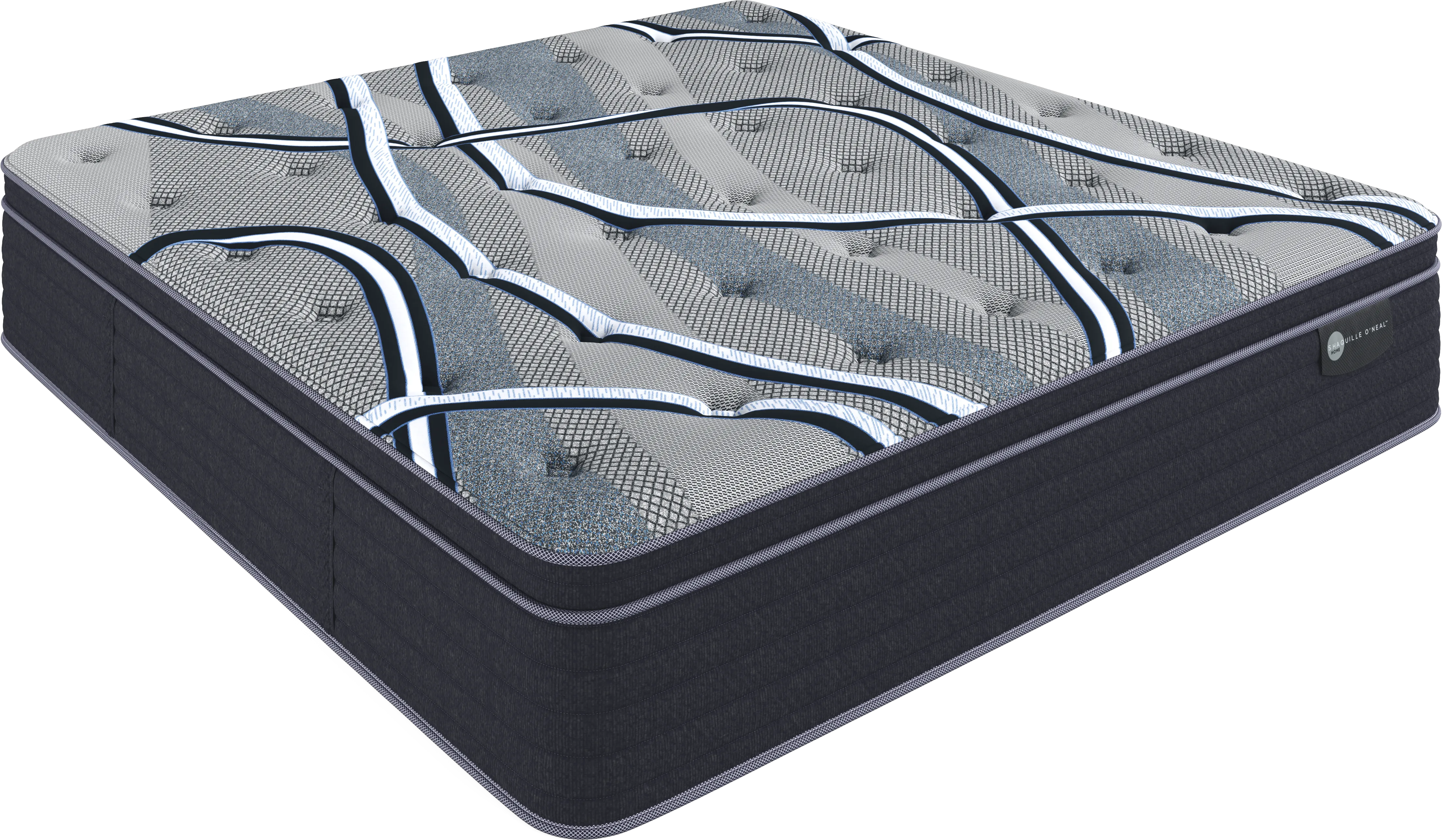 Shaquille O'Neal Home Super Euro Top California King Mattress - Thumbnail - Image 1