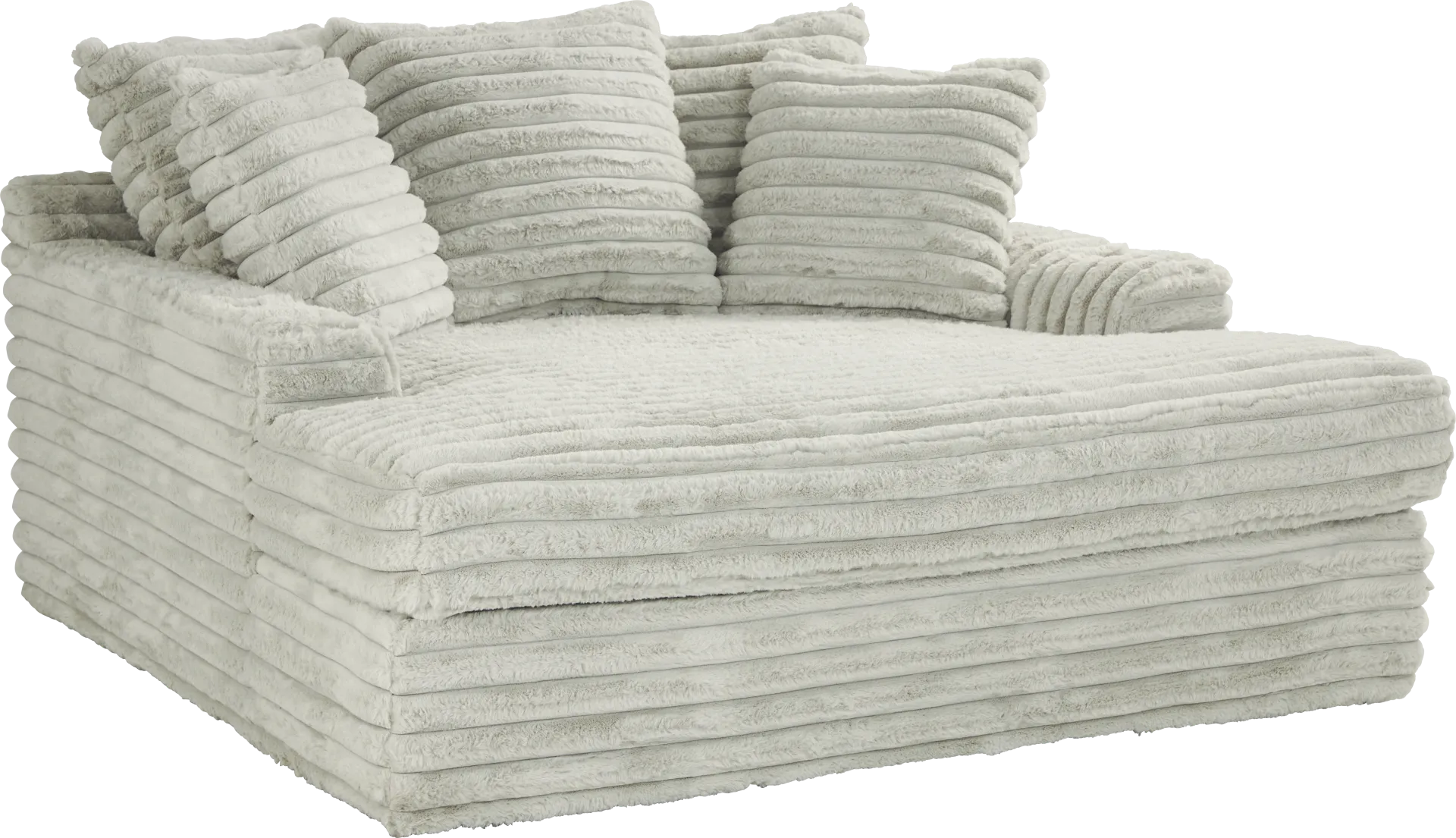 Stratford Gray Chaise - Image 1