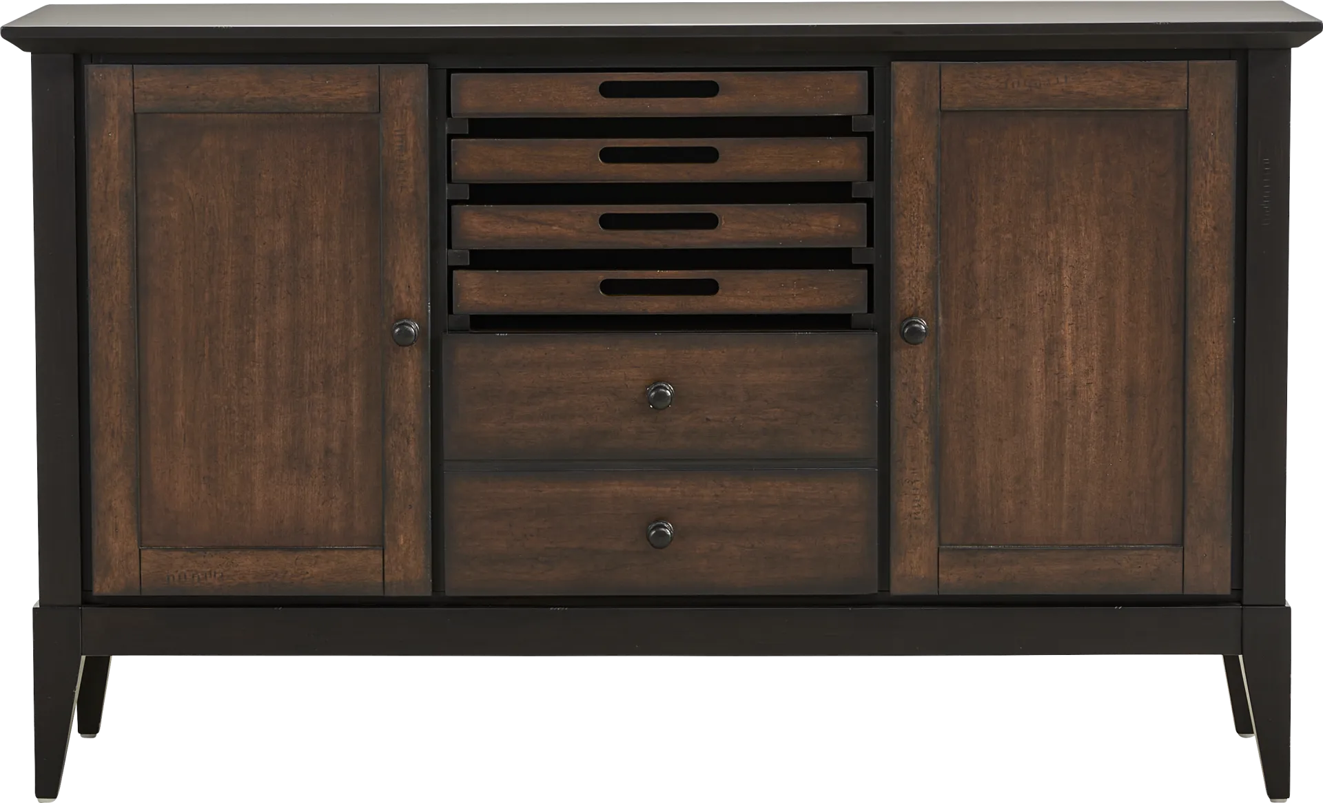 Northbrook Brown Cherry Finish Server - Image 1