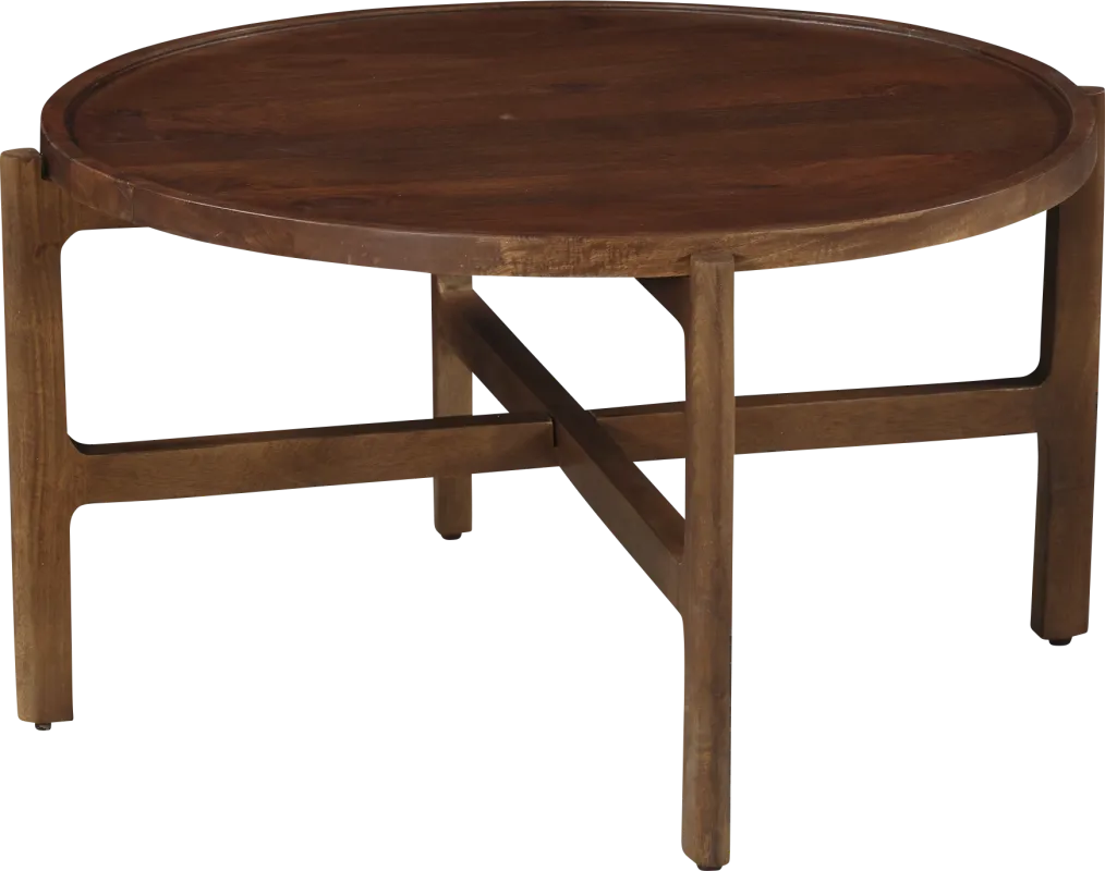 Aurade Brown Cocktail Table