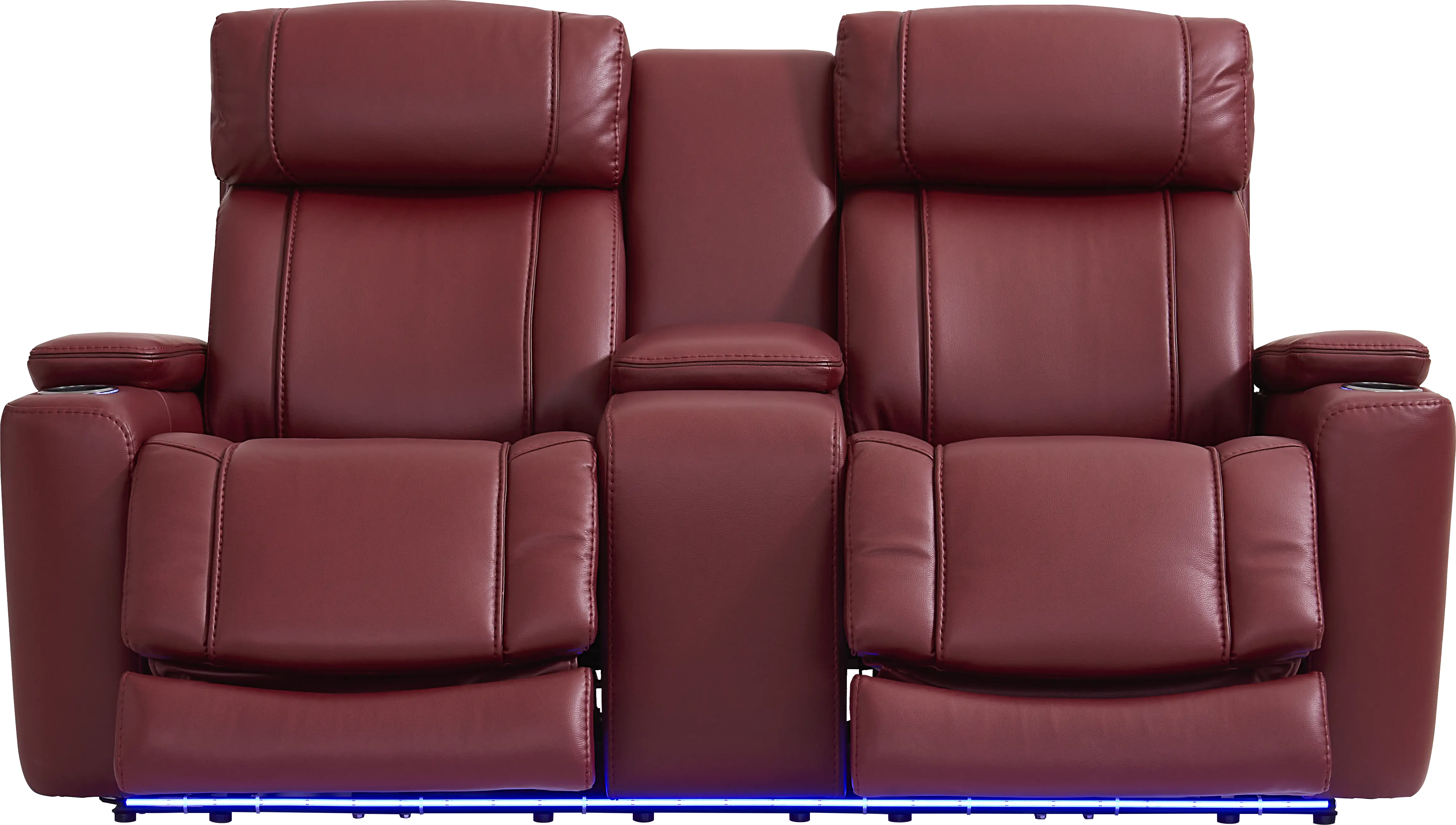 Haven Point Red 2 Pc Dual Power Reclining Living Room - Thumbnail - Image 10