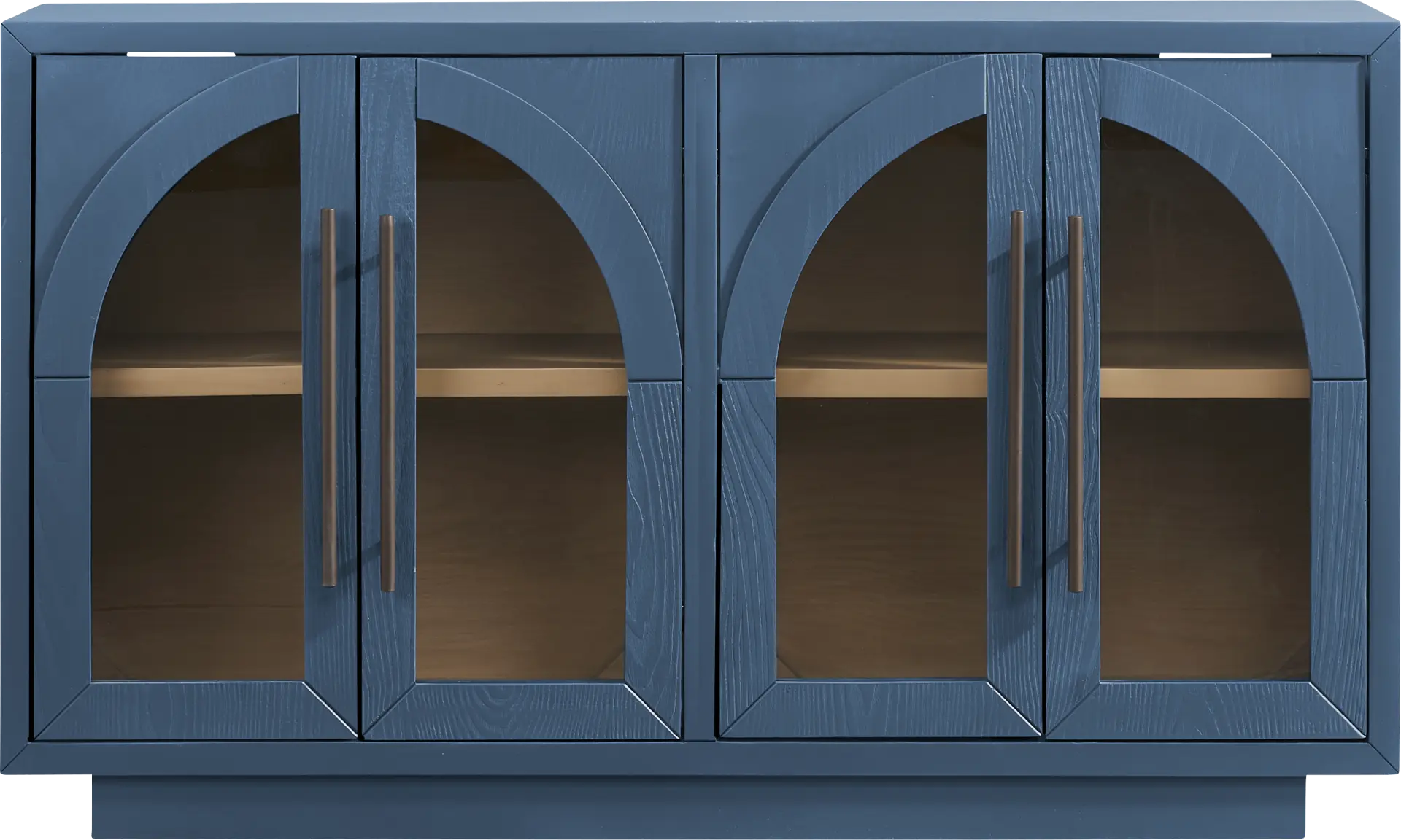 King's Road Navy Four Door Credenza