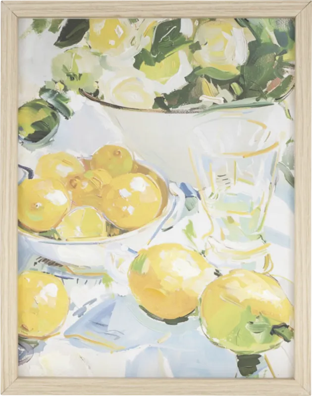 Zest Yellow Wall Art