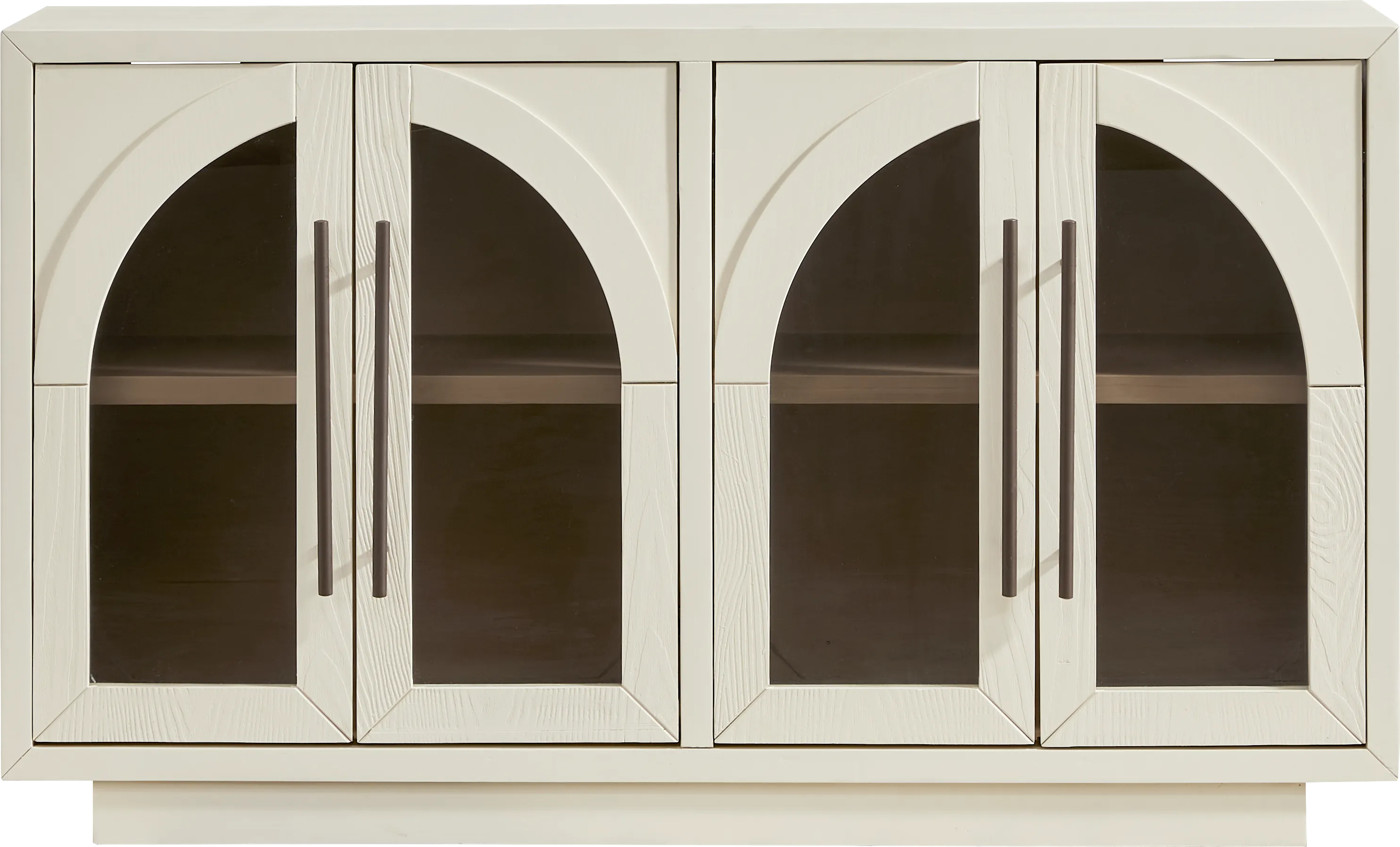 King's Road White Four Door Credenza - Thumbnail - Image 1