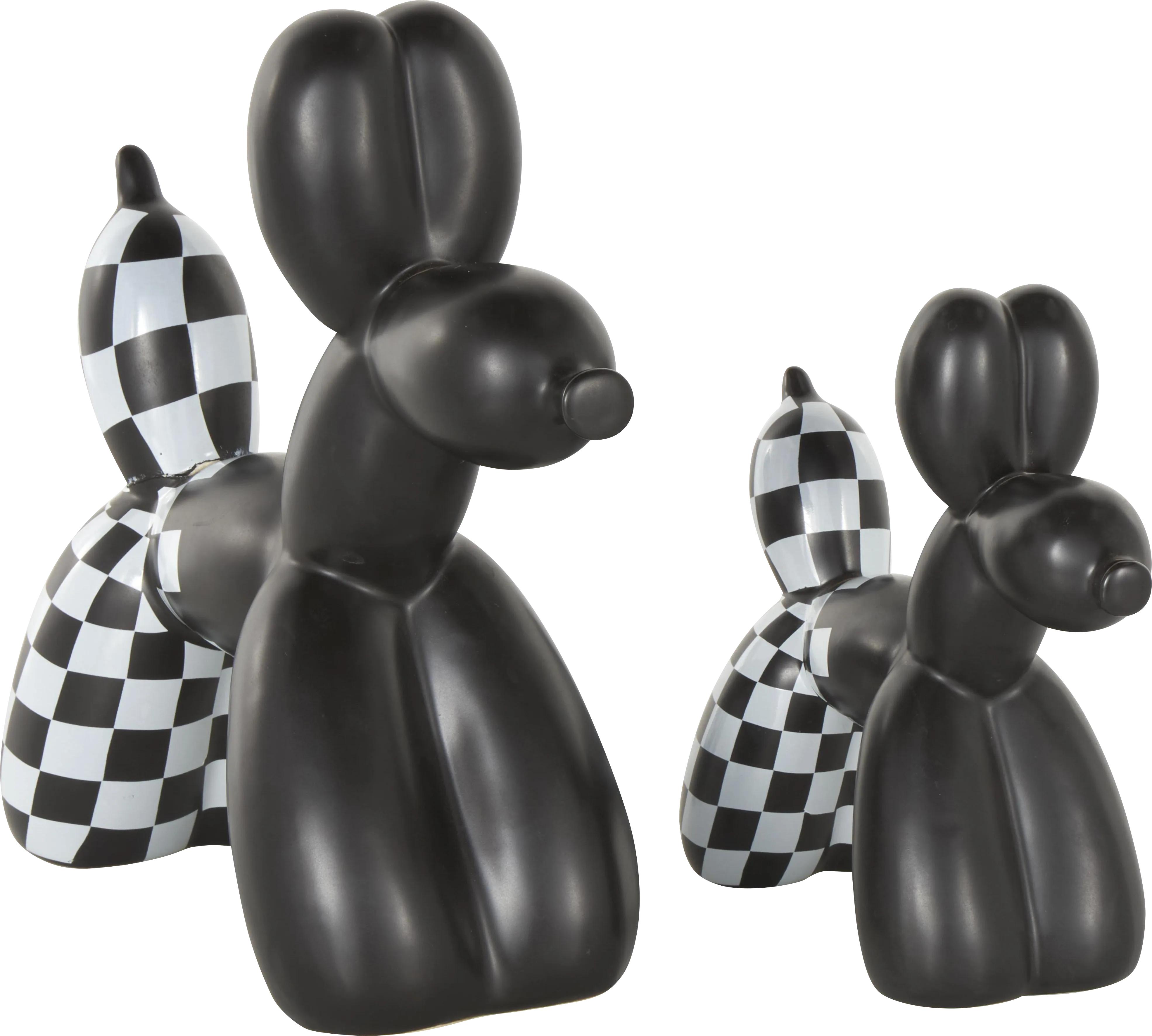 Maruc Black Sculpture, Set of 2 - Thumbnail - Image 1