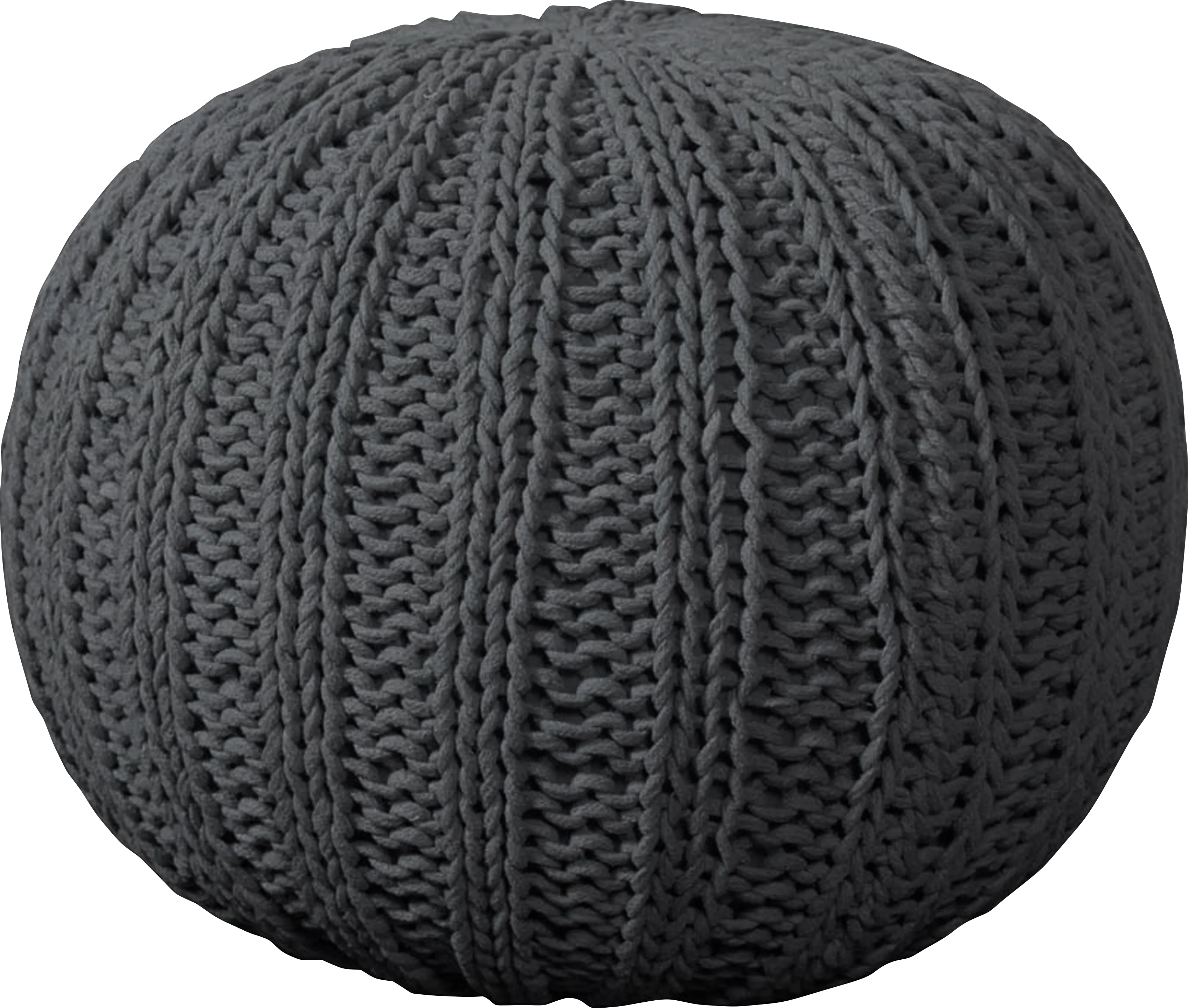 Ayidu Black Pouf - Thumbnail - Image 1
