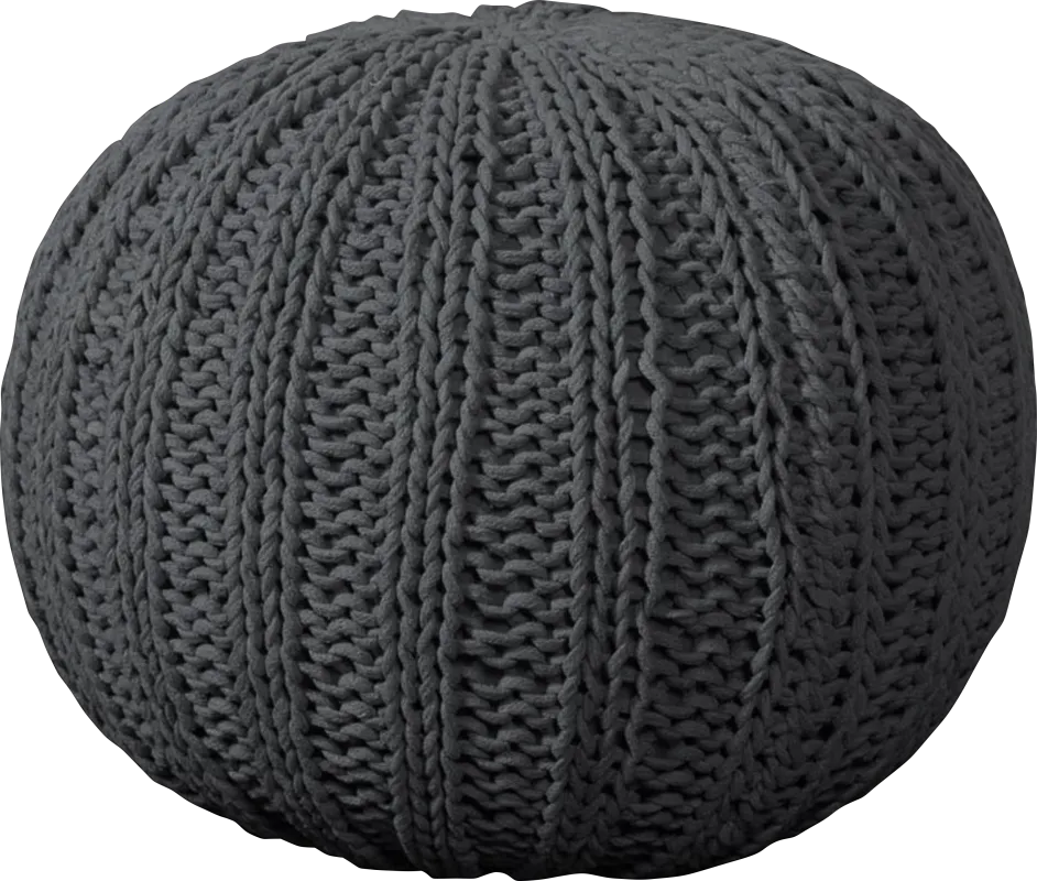 Ayidu Black Pouf