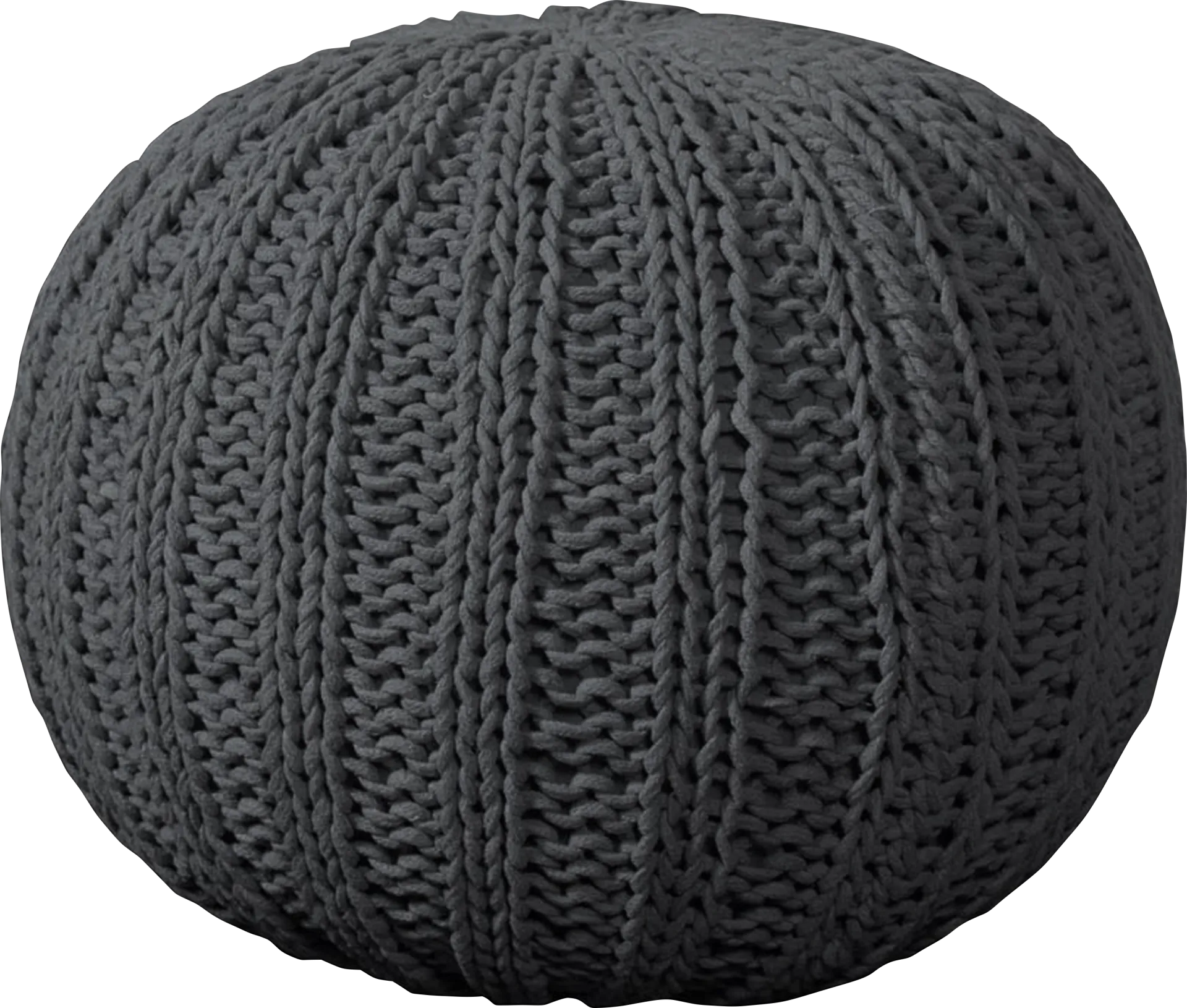 Ayidu Black Pouf - Image 1