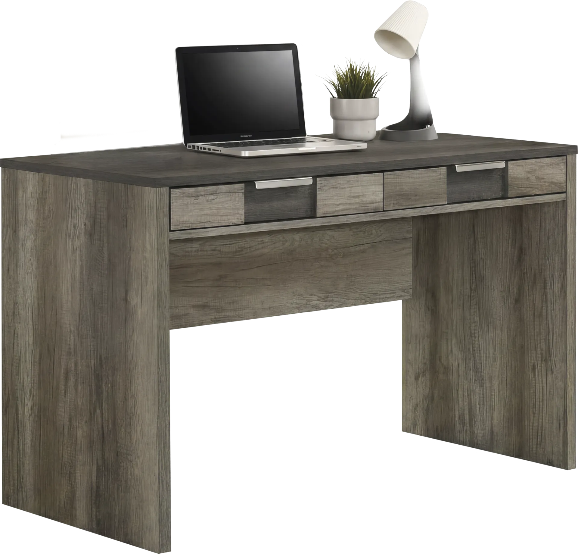 Soundview Gray Writing Desk - Image 1