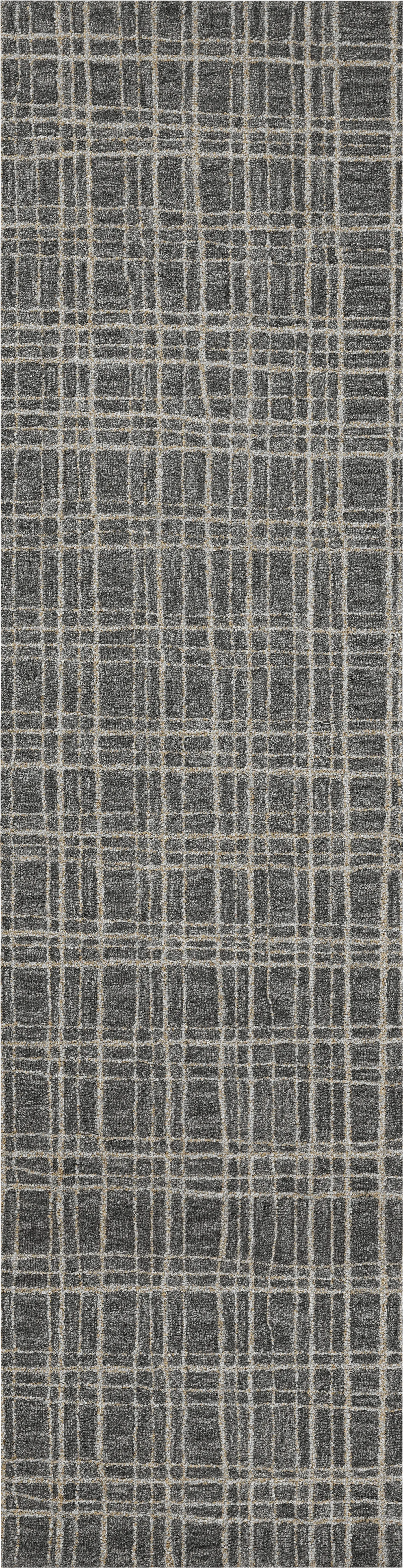 Polly Gray 2'6 x 9'9 Runner - Thumbnail - Image 1