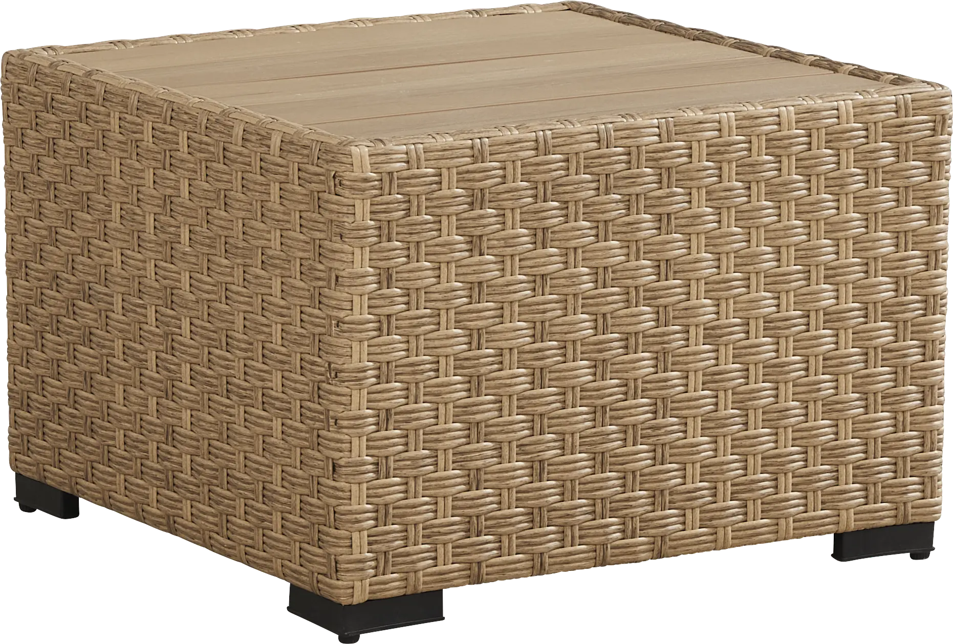 Rialto II Natural Outdoor End Table