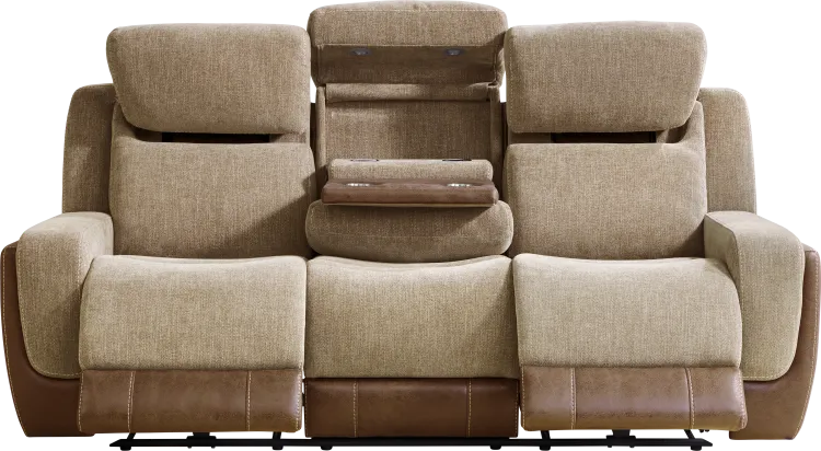 dual power reclining sofa