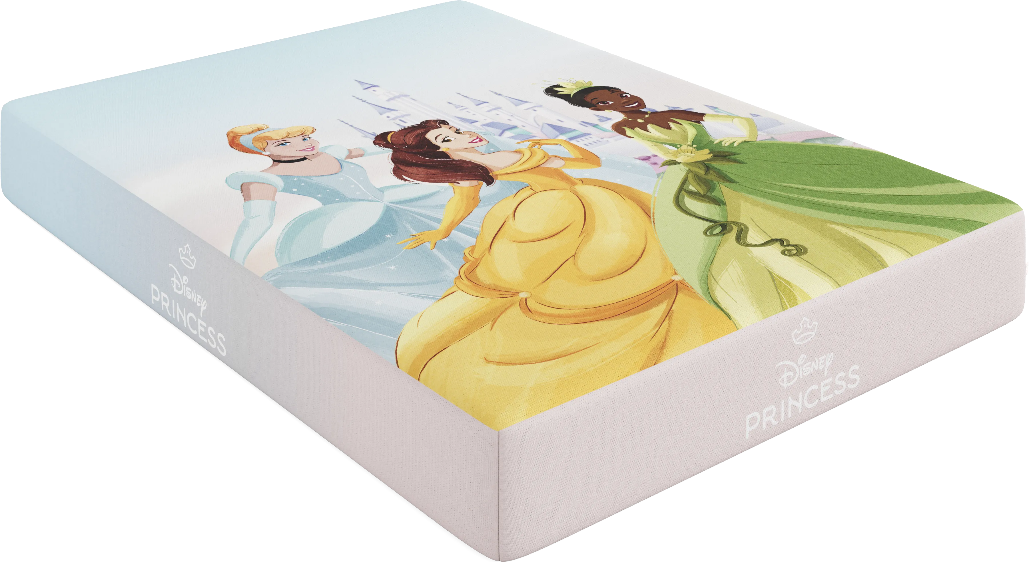 Disney Princess White Step Loft With Tent & Tower | Rooms to Go
