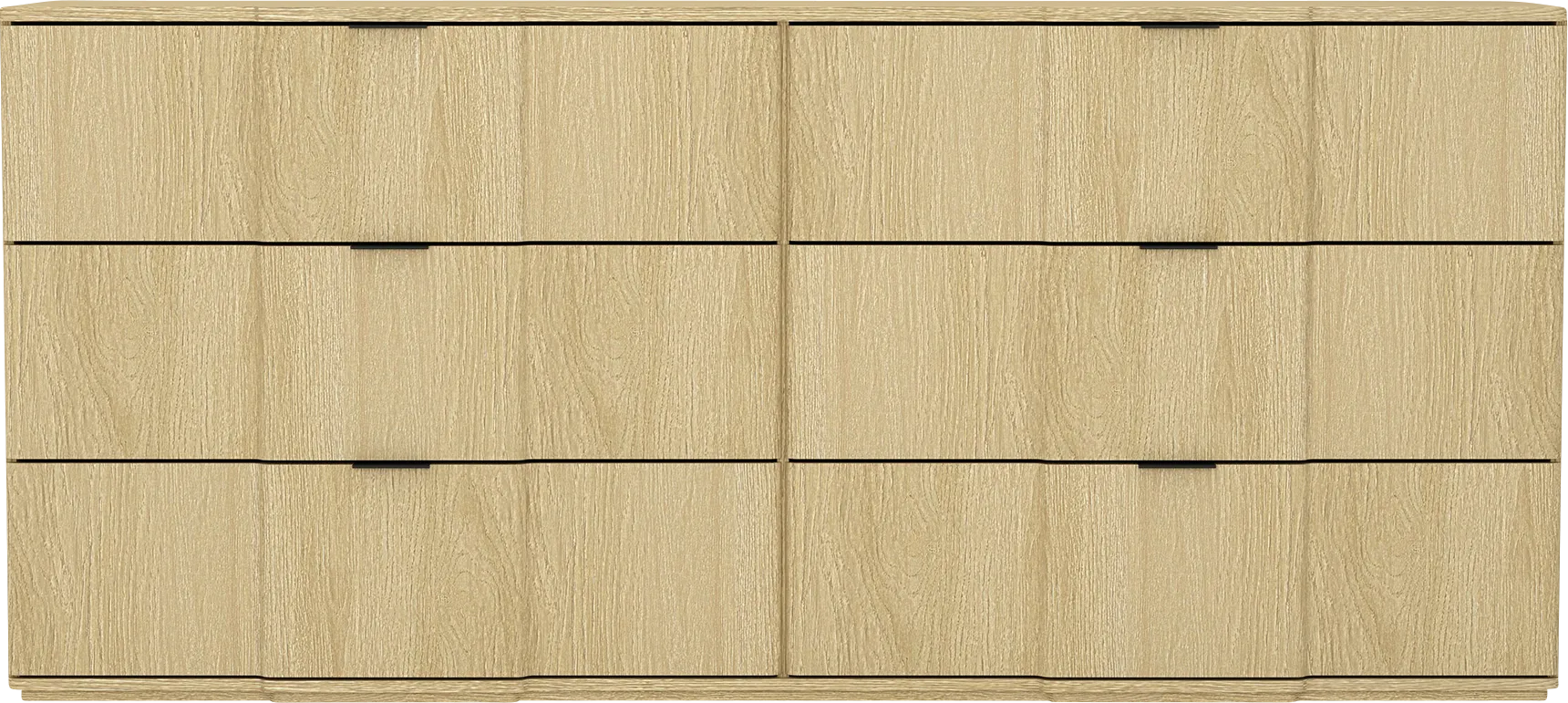 Viwan Natural/Black Dresser - Thumbnail - Image 1