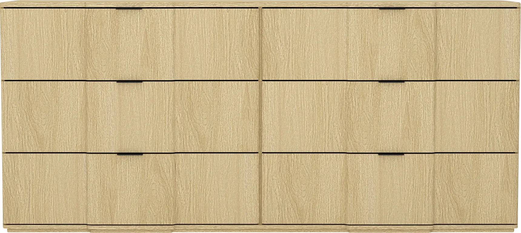 Viwan Natural/Black Dresser