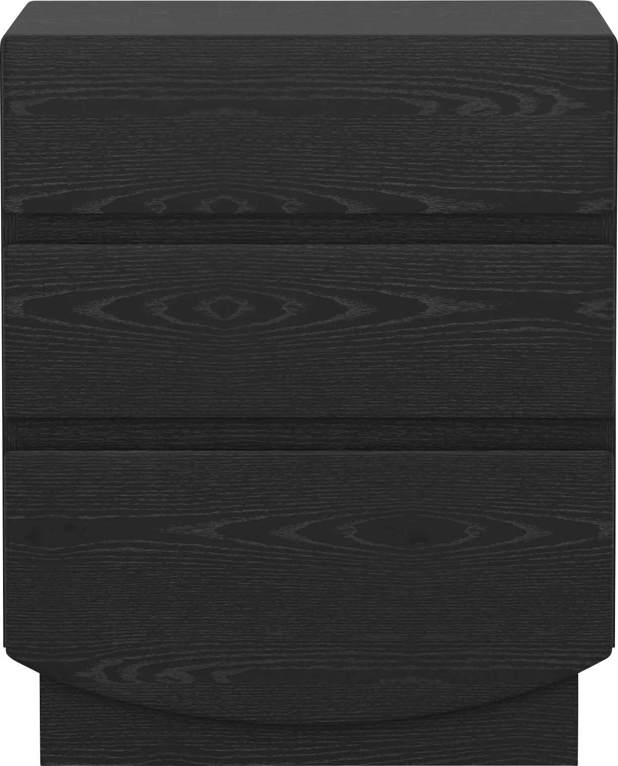 Salhu Black Nightstand - Thumbnail - Image 1