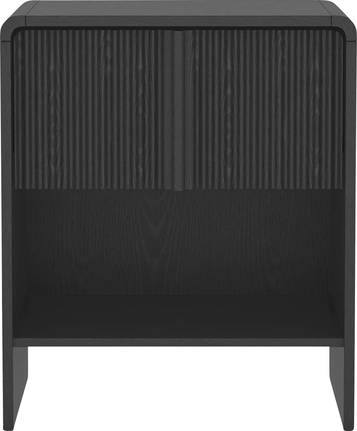 Bilwu I Black Nightstand