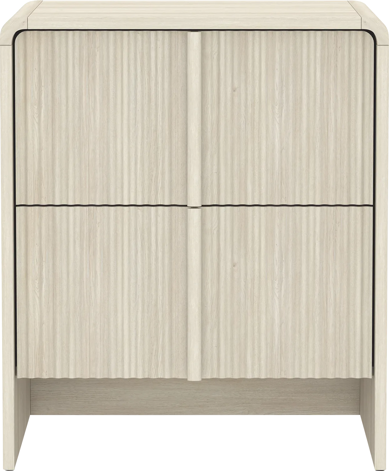 Bilwu II Washed White Nightstand - Thumbnail - Image 1