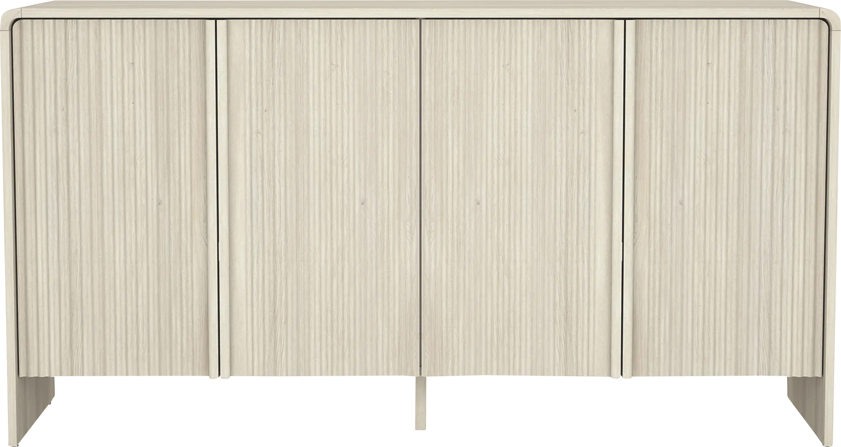 Bilwu Washed White Sideboard - Image 1