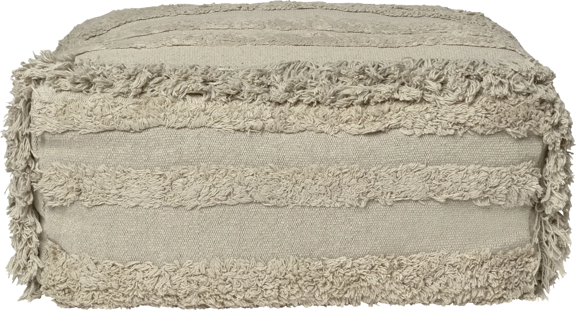 Asethu Olive Pouf - Image 1