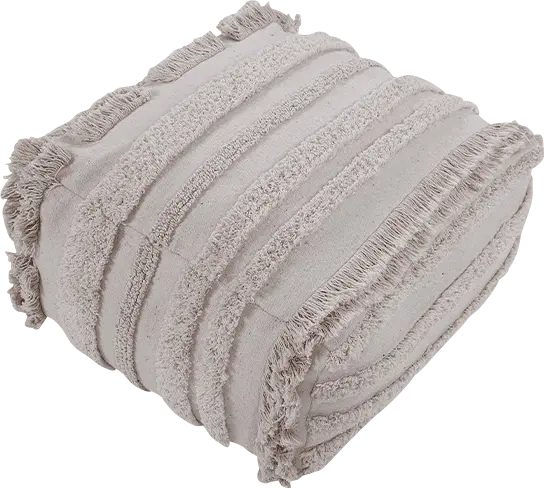 Asethu Natural Pouf