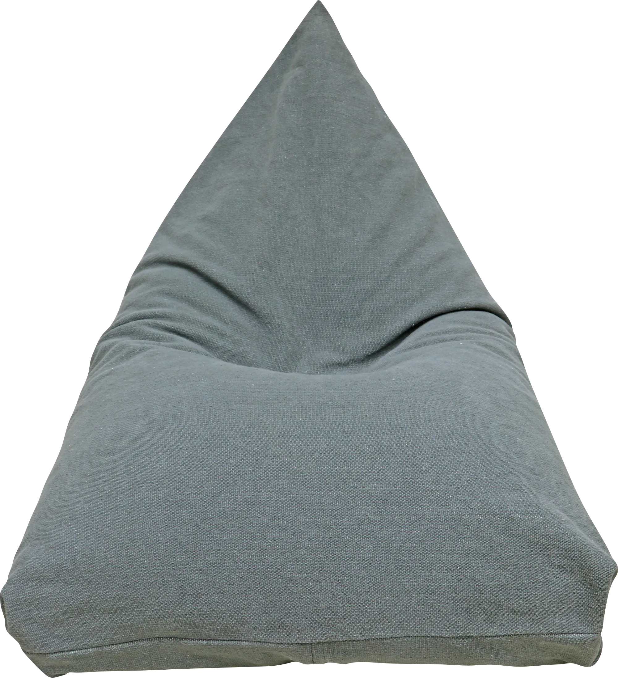 Emily Gray Bean Bag Chair - Thumbnail - Image 1