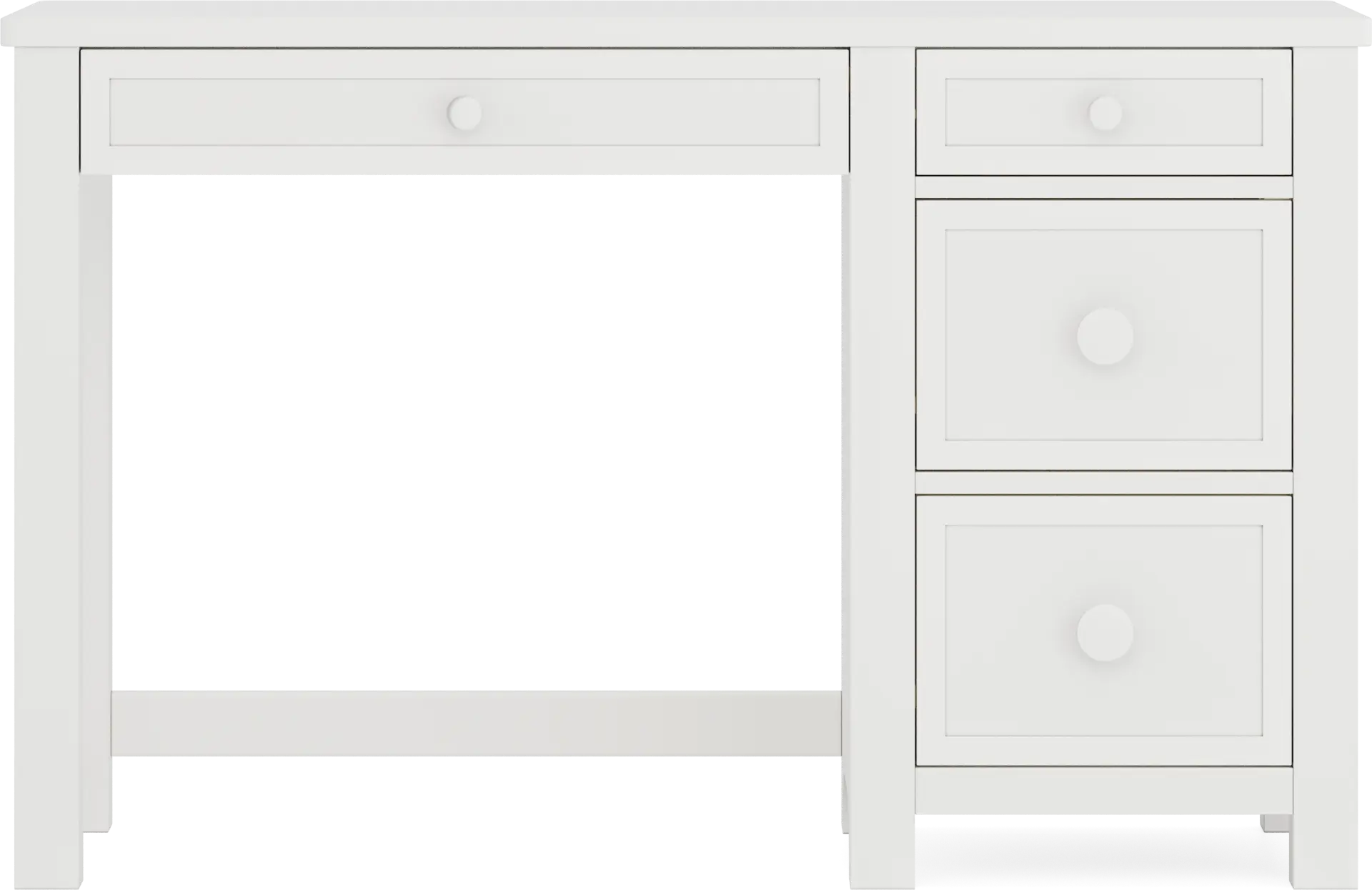 Kids Studious White Desk