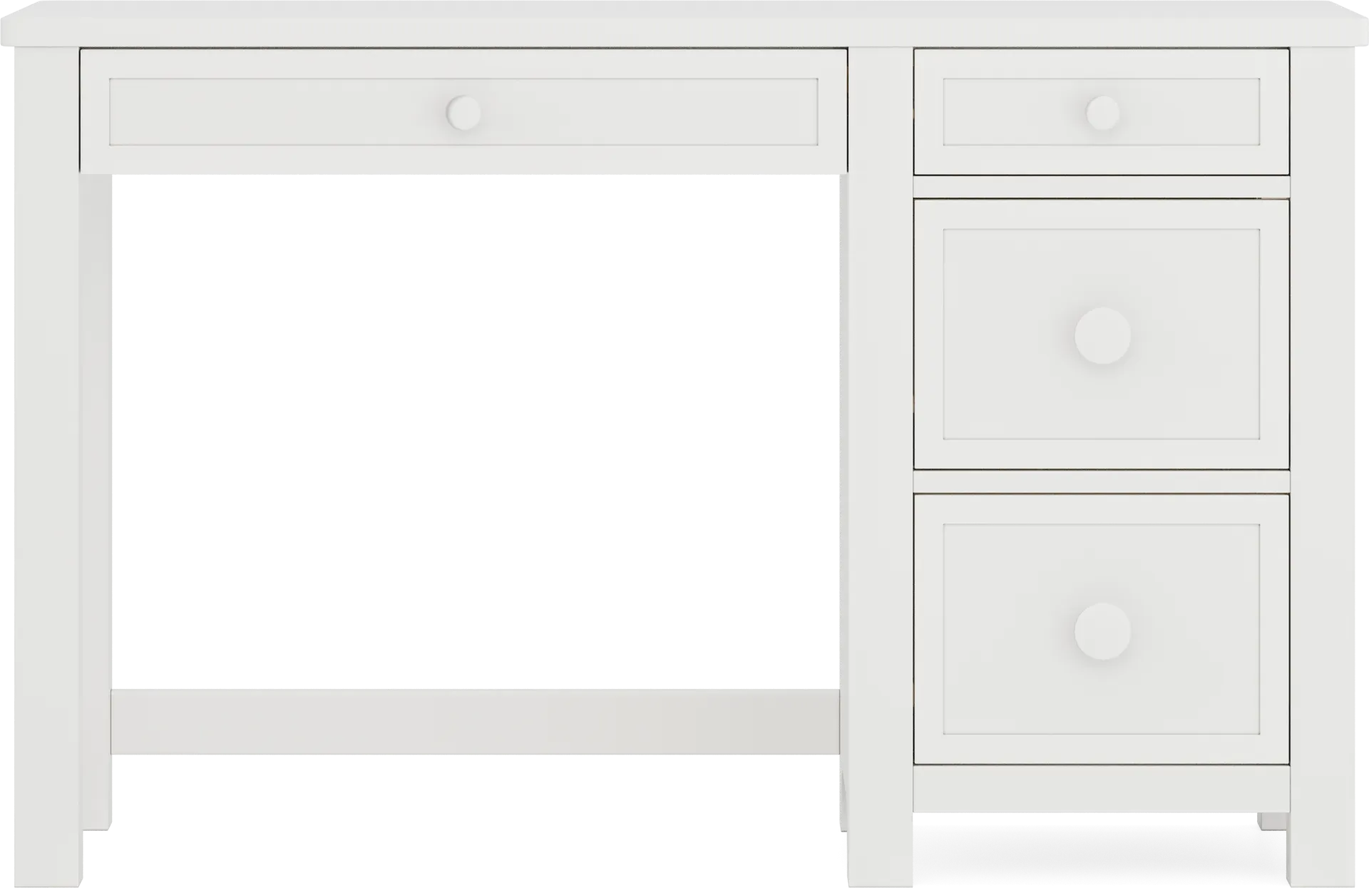 Kids Studious White Desk - Image 1