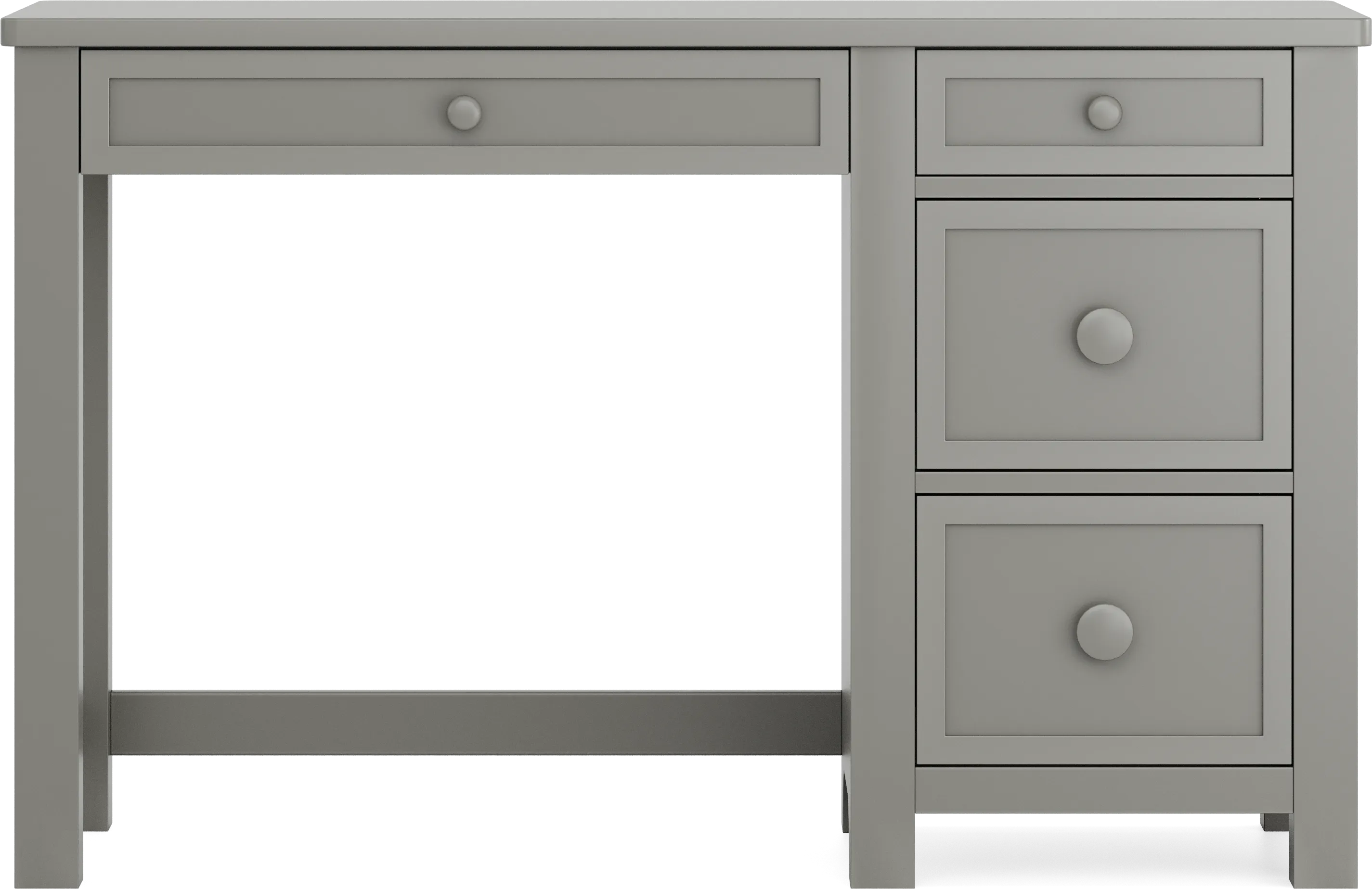 Kids Studious Gray Desk - Thumbnail - Image 1