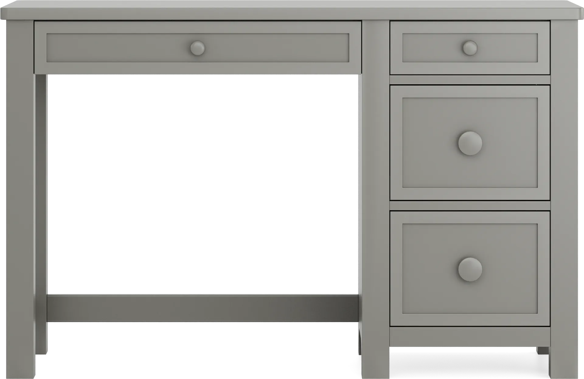 Kids Studious Gray Desk - Image 1