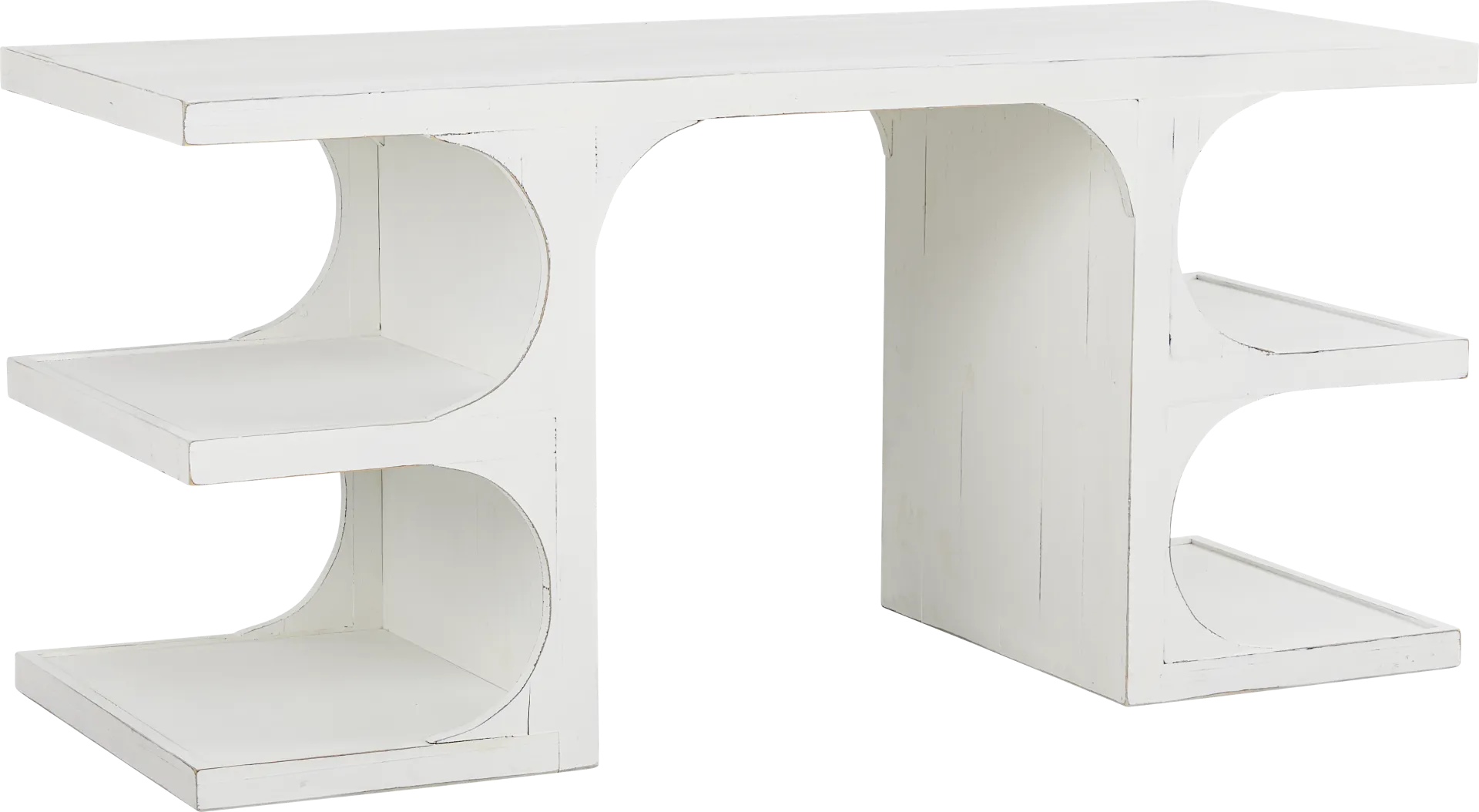 Esmerelda White Writing Desk - Image 1