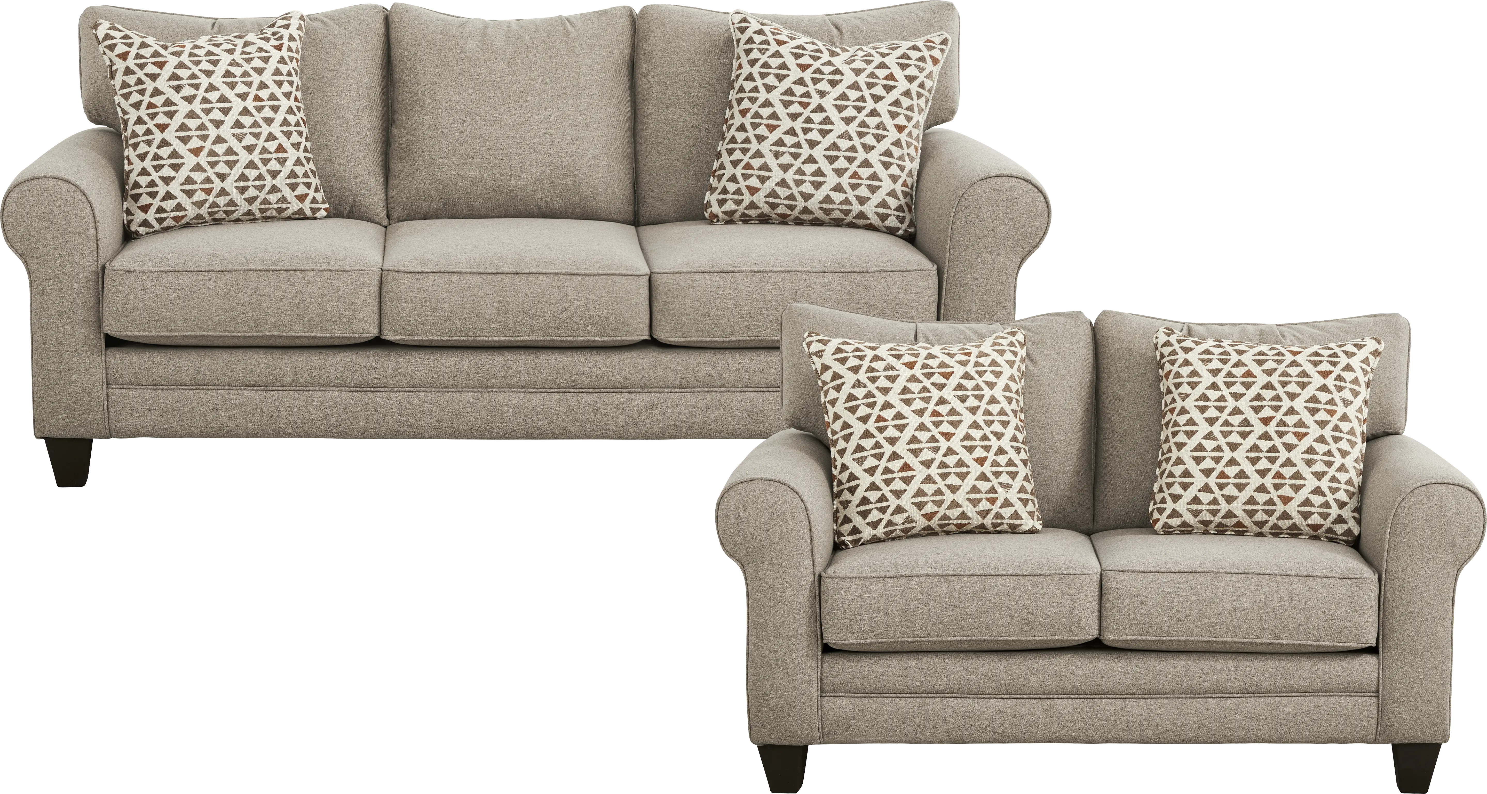 Brewster Tan 2 Pc Living Room - Thumbnail - Image 1