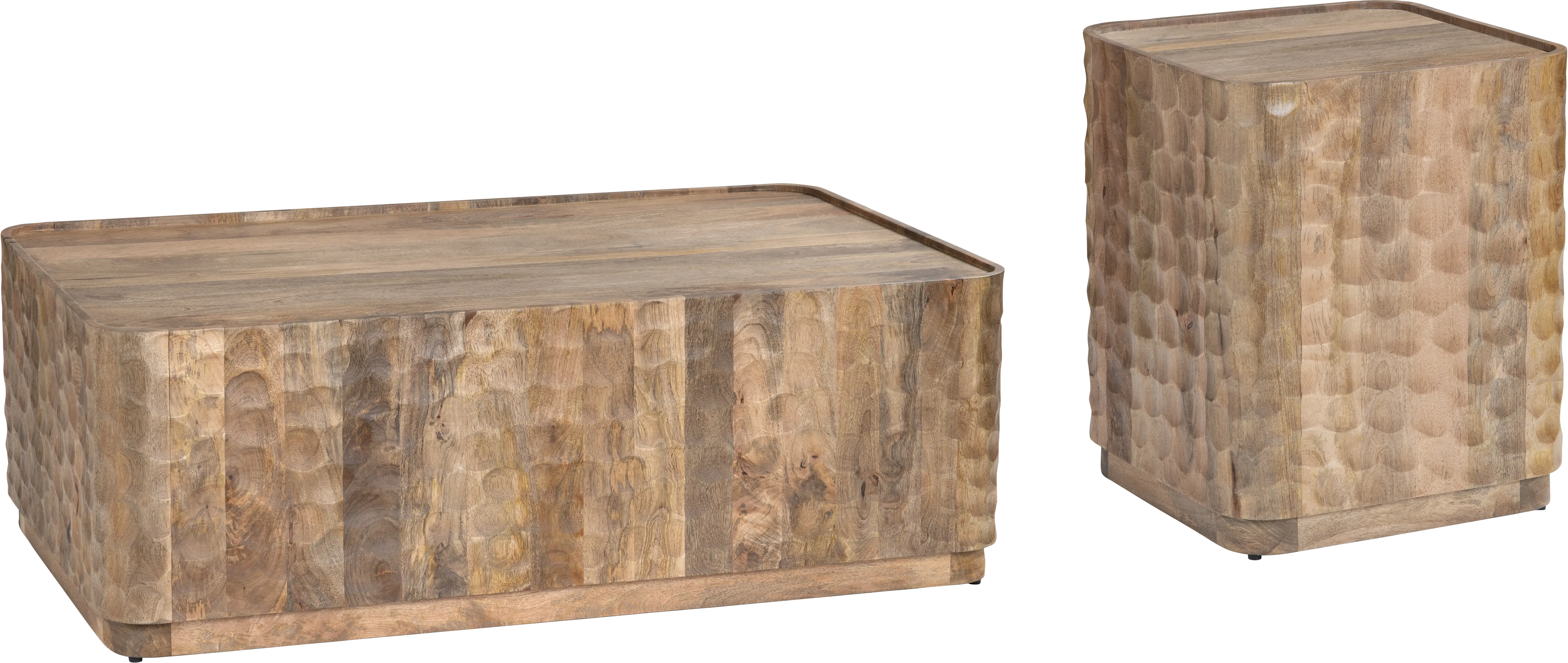 Guillory Brown 2 Pc Table Set - Thumbnail - Image 1