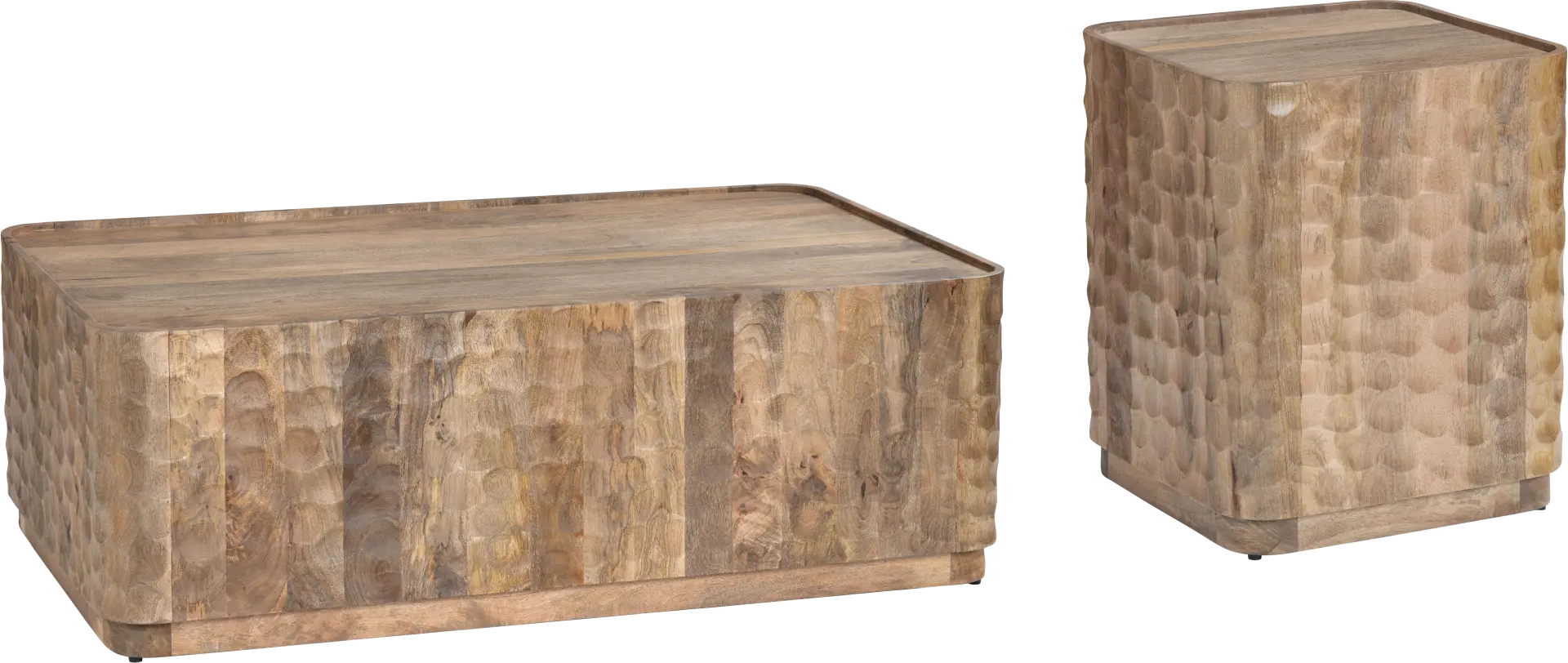 Guillory Brown 2 Pc Table Set