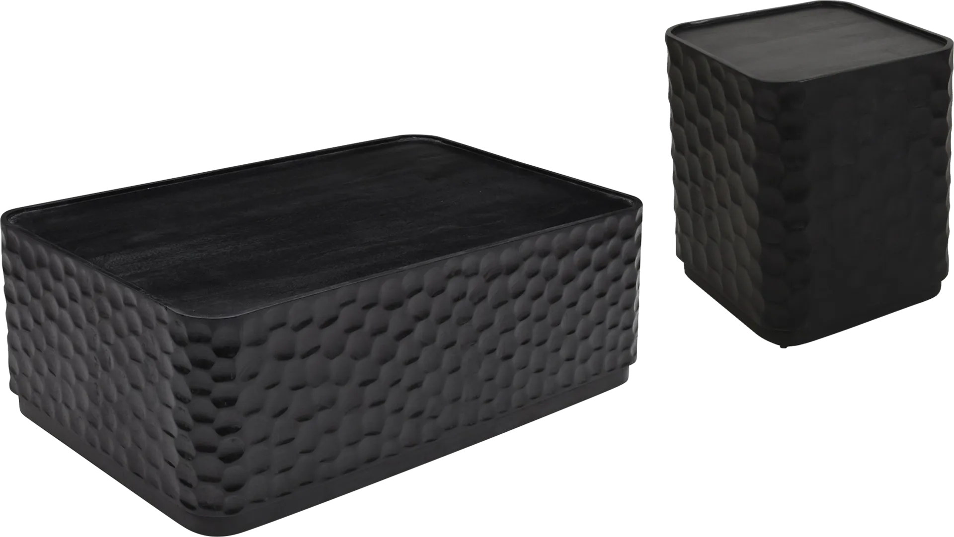 Guillory Black 2 Pc Table Set - Image 1