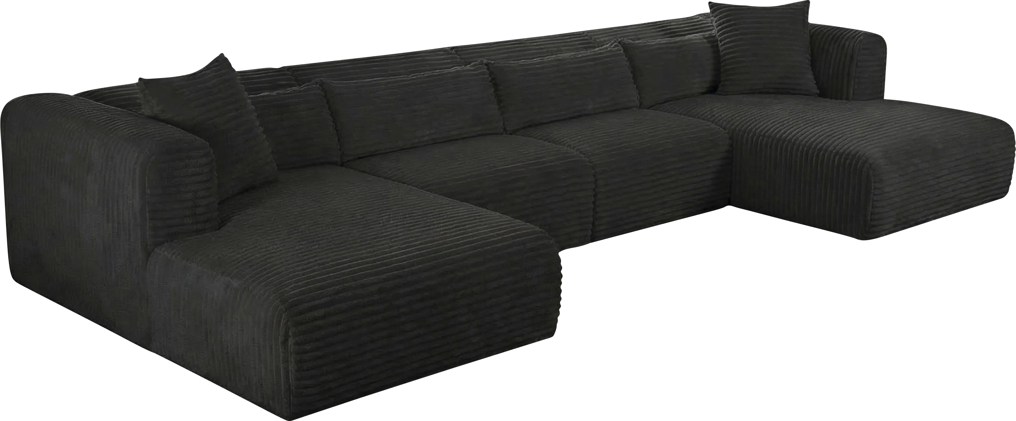 Cableswynd Black U-Sectional - Thumbnail - Image 1