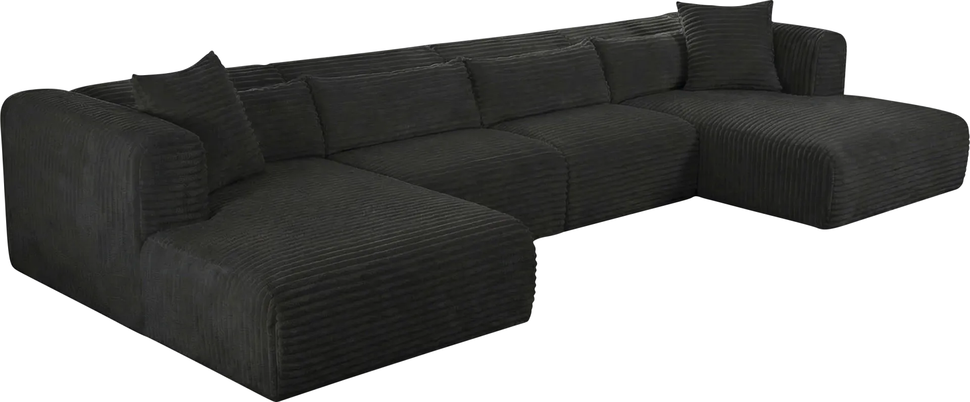Cableswynd Black U-Sectional - Image 1