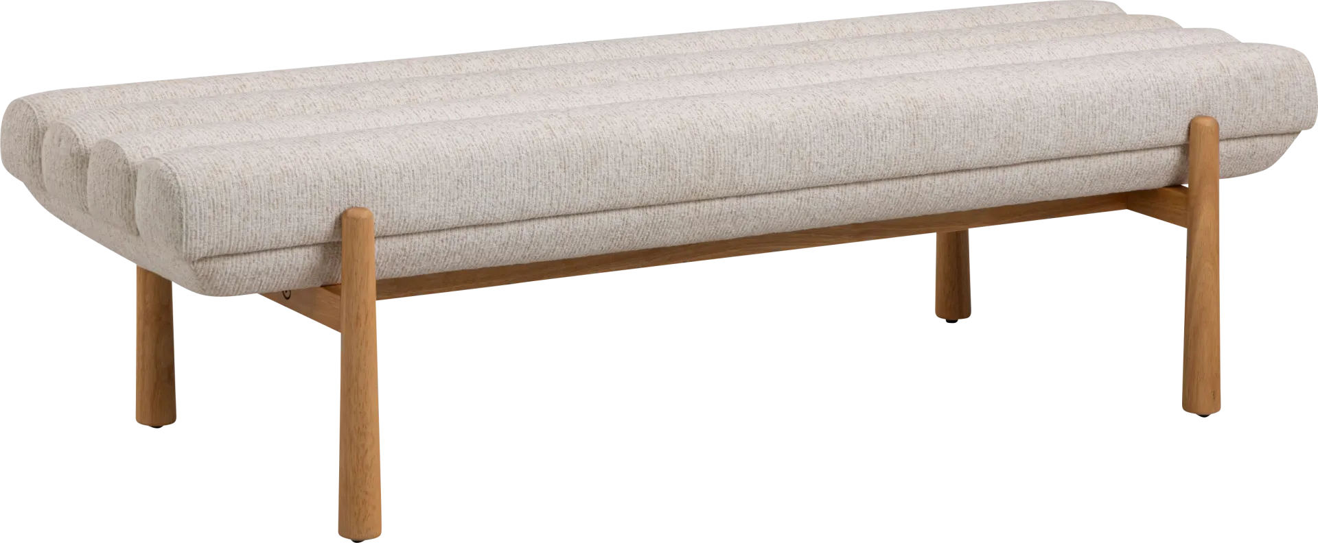 Deppert Beige Bench - Image 1