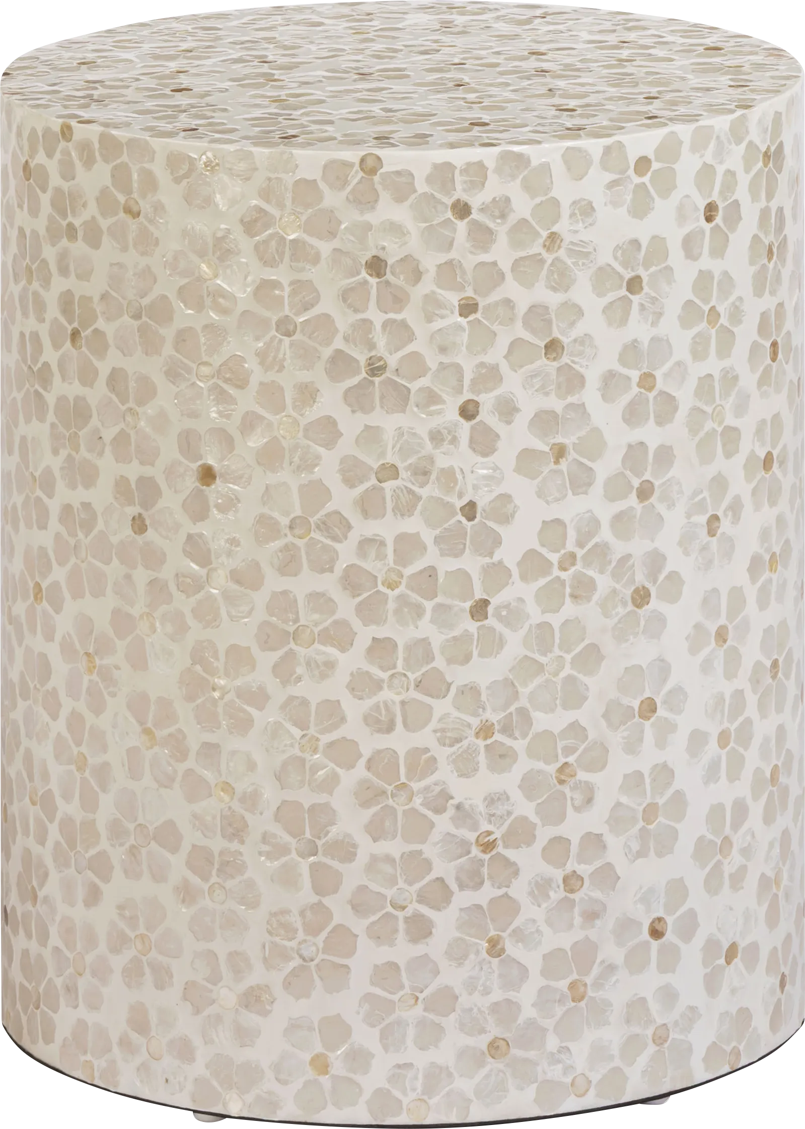 Cassiel White Accent Table - Image 1