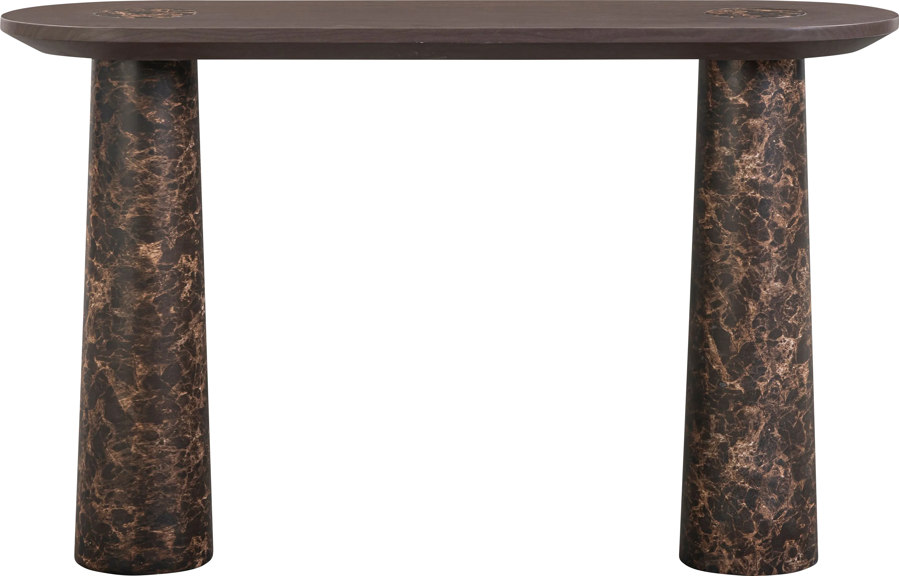 Rezene Brown Console Table - Thumbnail - Image 1