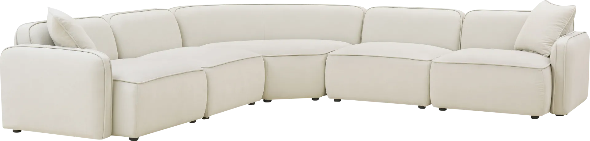 Ariam Brown Modular Sectional - Image 1