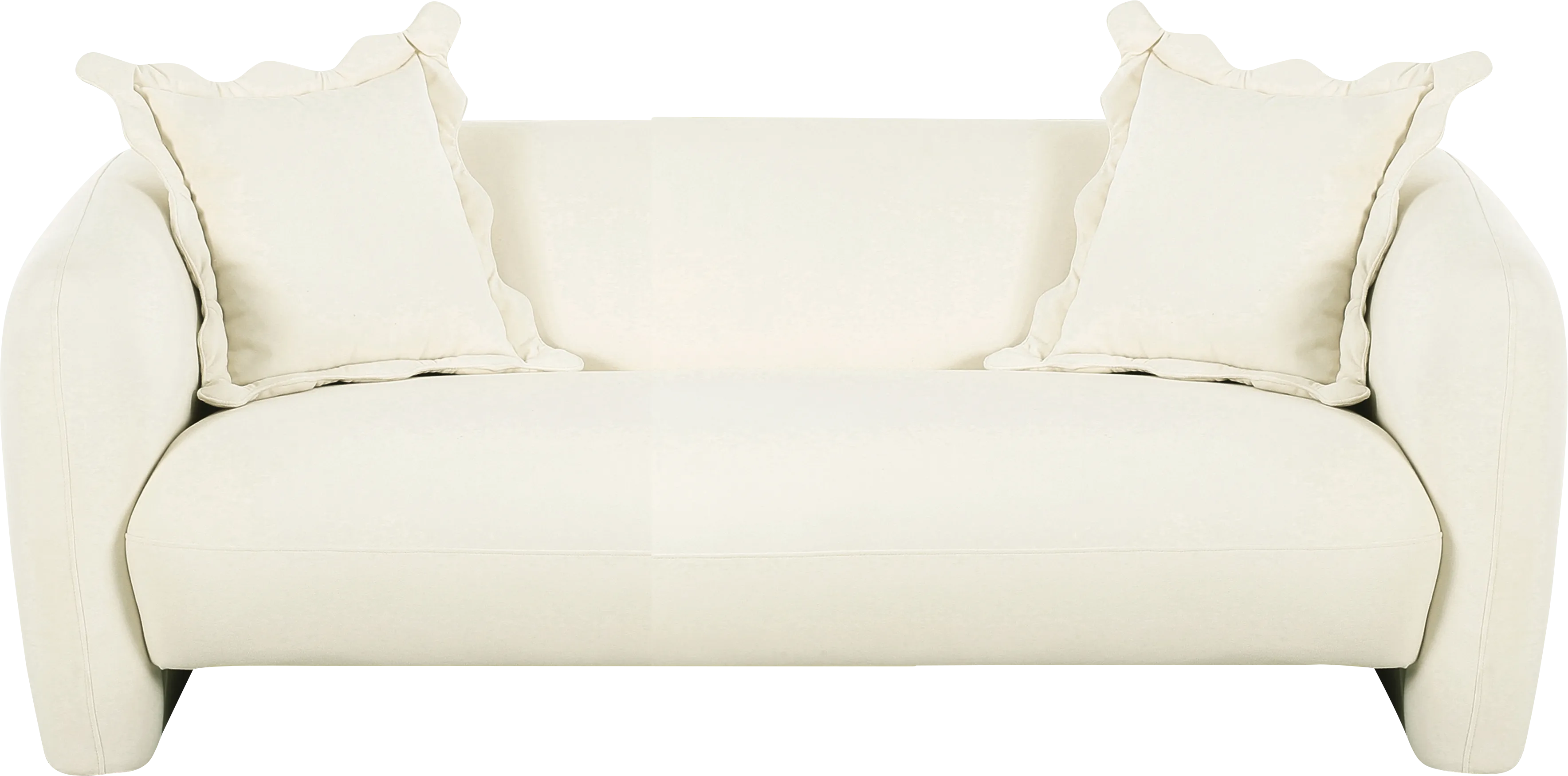 Azrael Beige Loveseat - Thumbnail - Image 1