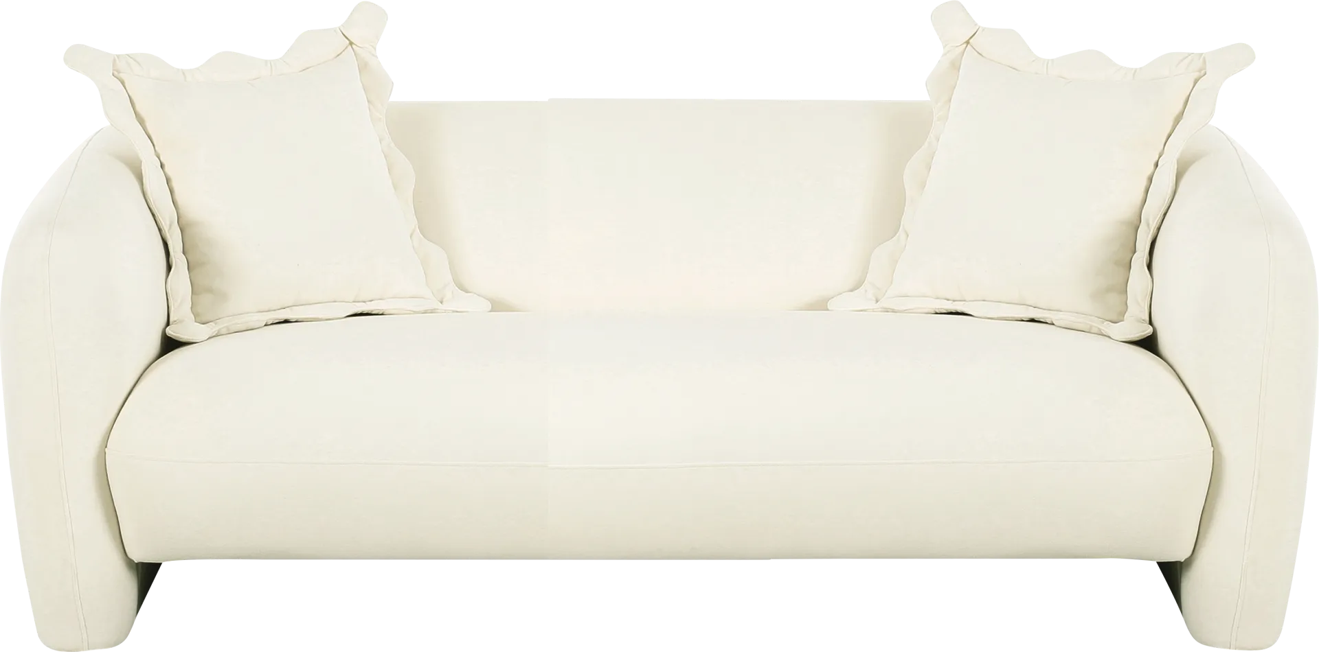 Azrael Beige Loveseat - Image 1
