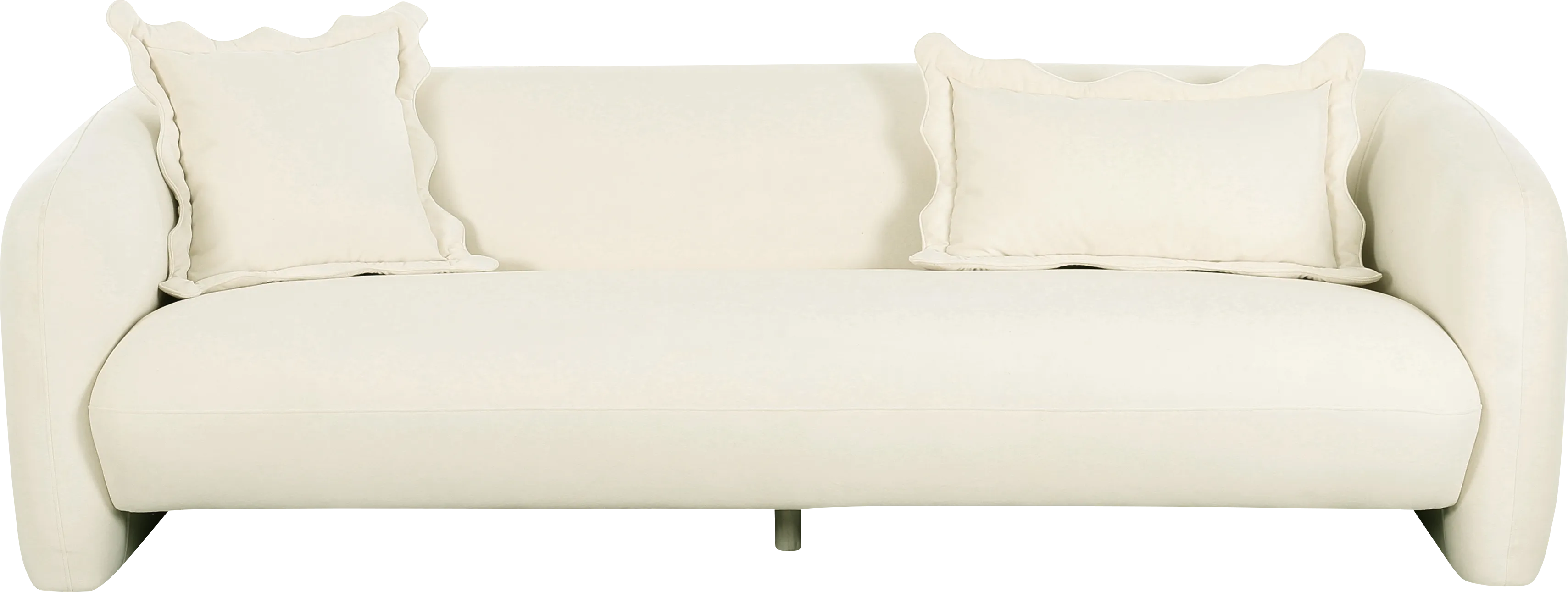 Azrael Beige Sofa - Thumbnail - Image 1