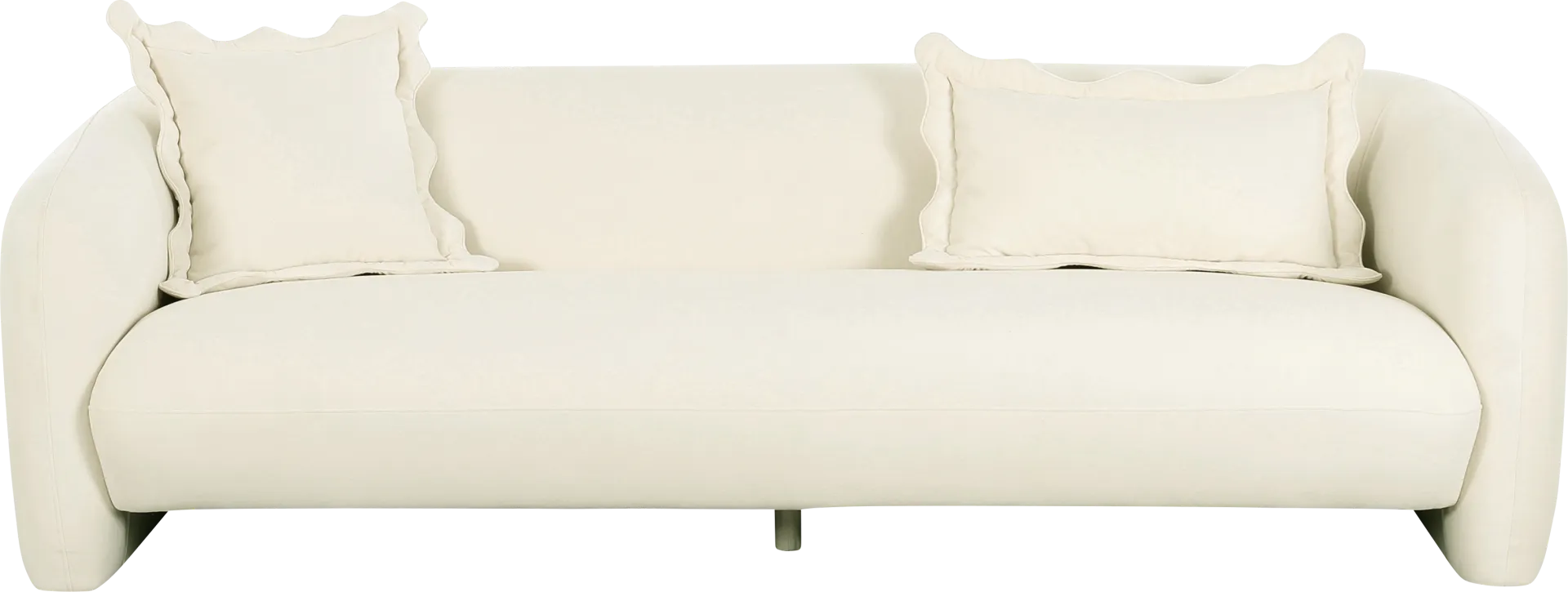 Azrael Beige Sofa - Image 1