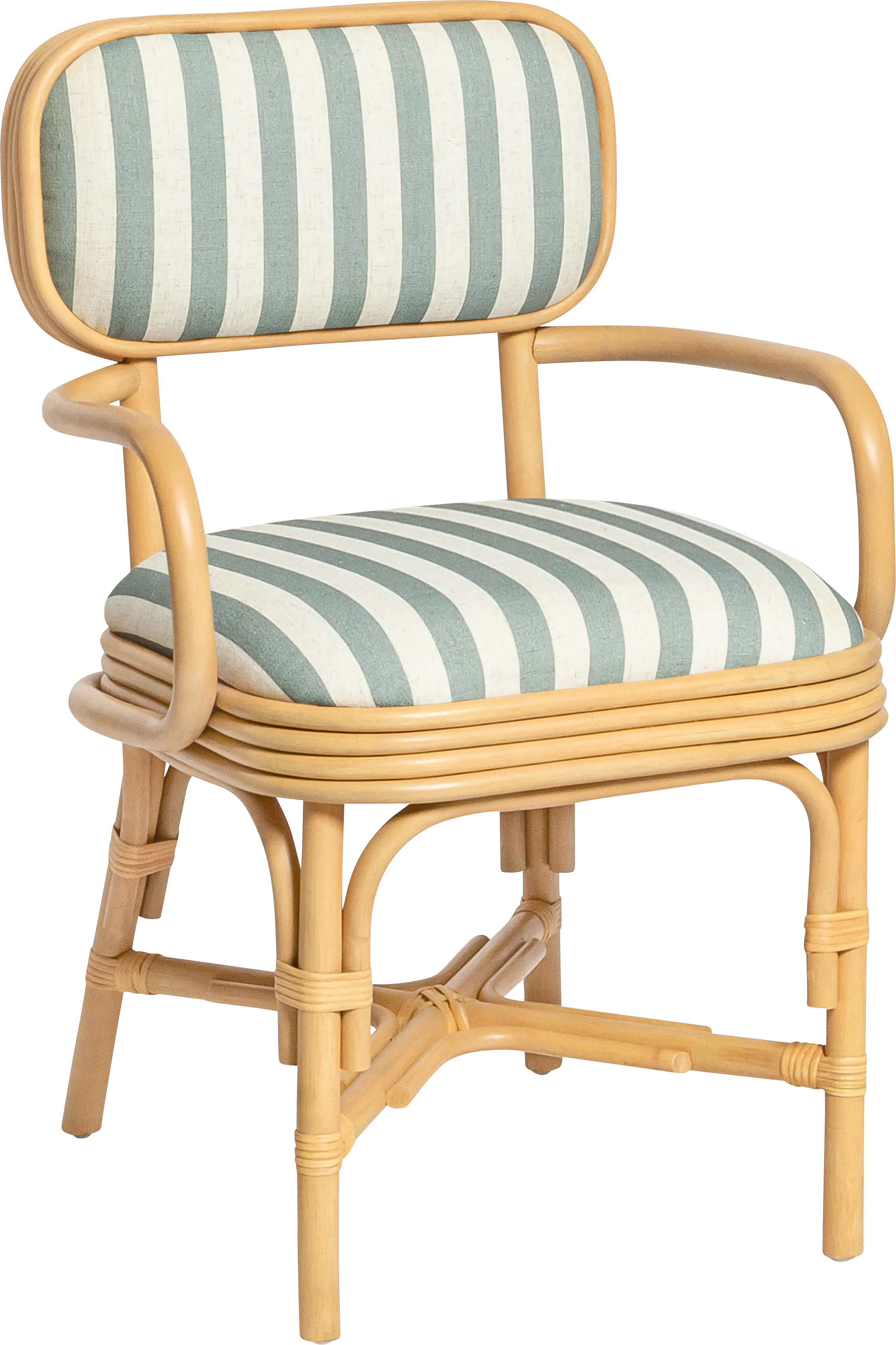 Aminah Green Arm Chair - Thumbnail - Image 1