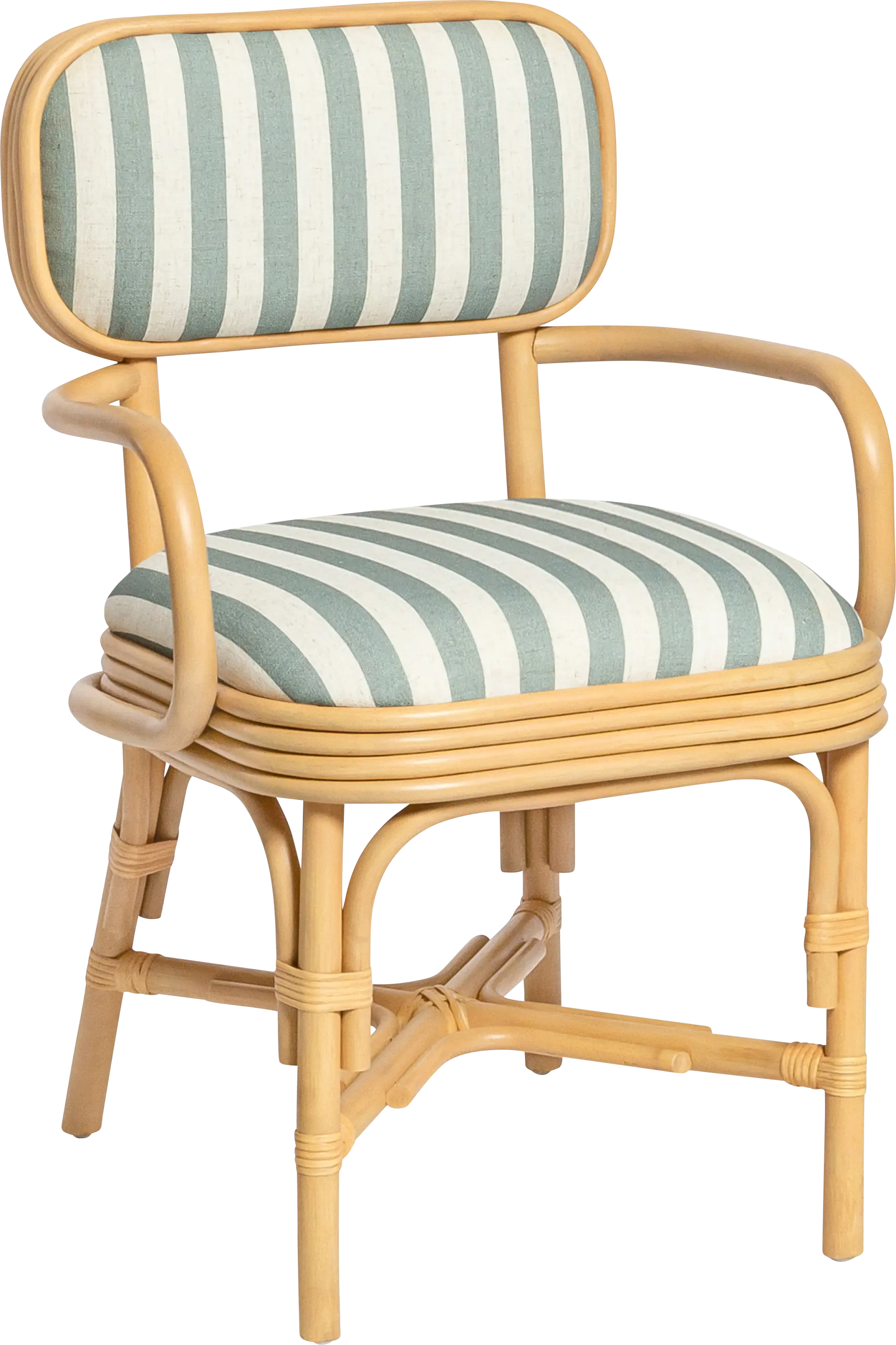 Aminah Green Arm Chair